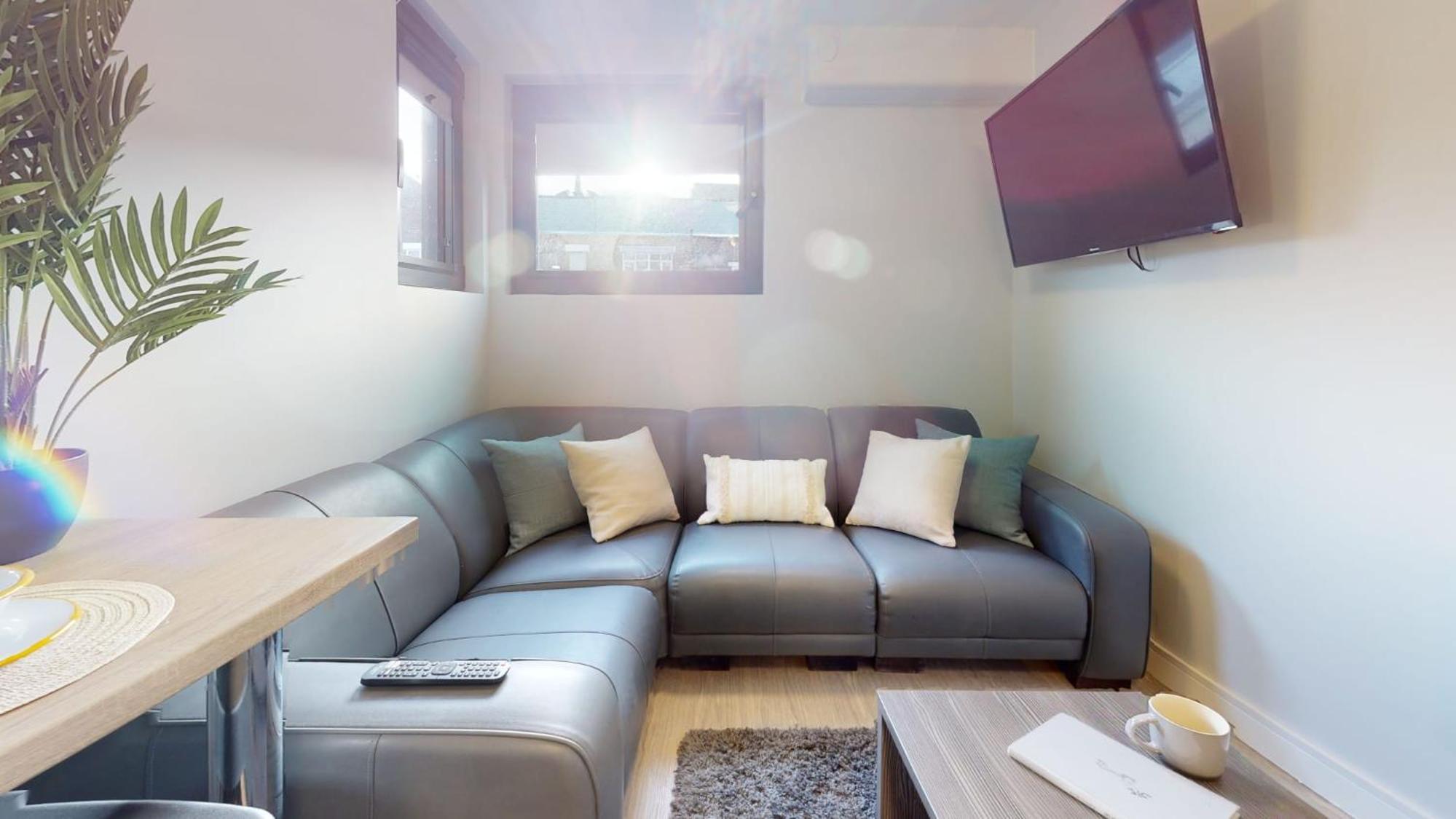 Ensuite Bedrooms With Shared Kitchen and 5 Bedroom Apartments at iQ Steel in Sheffield