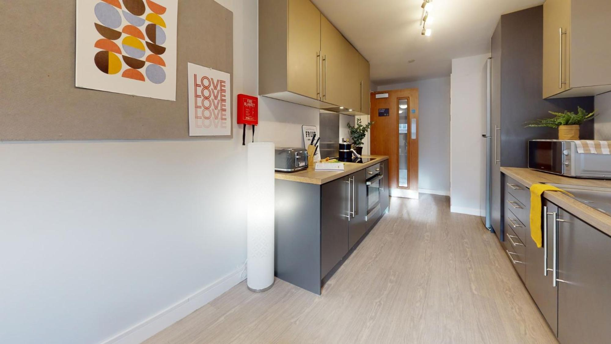 Ensuite Bedrooms With Shared Kitchen and 5 Bedroom Apartments at iQ Steel in Sheffield