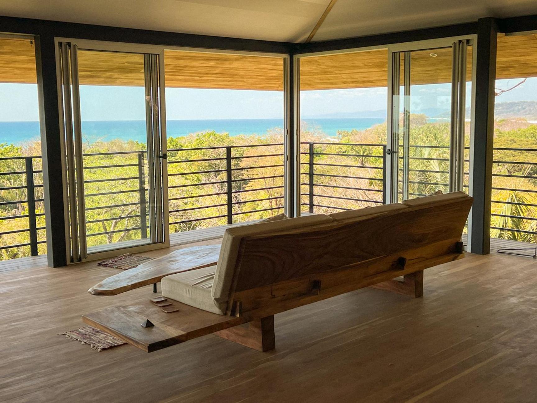 Ocean View Modern Jungle Vacation Home - Walking Distance to Playa Mal Pais