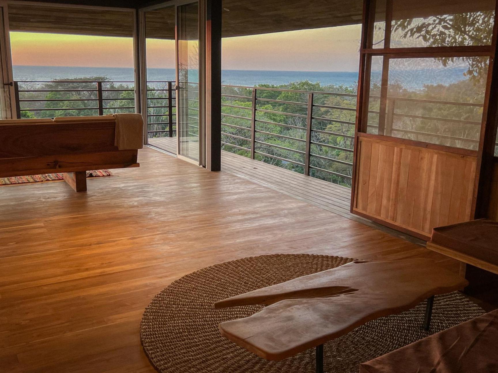 Ocean View Modern Jungle Vacation Home - Walking Distance to Playa Mal Pais