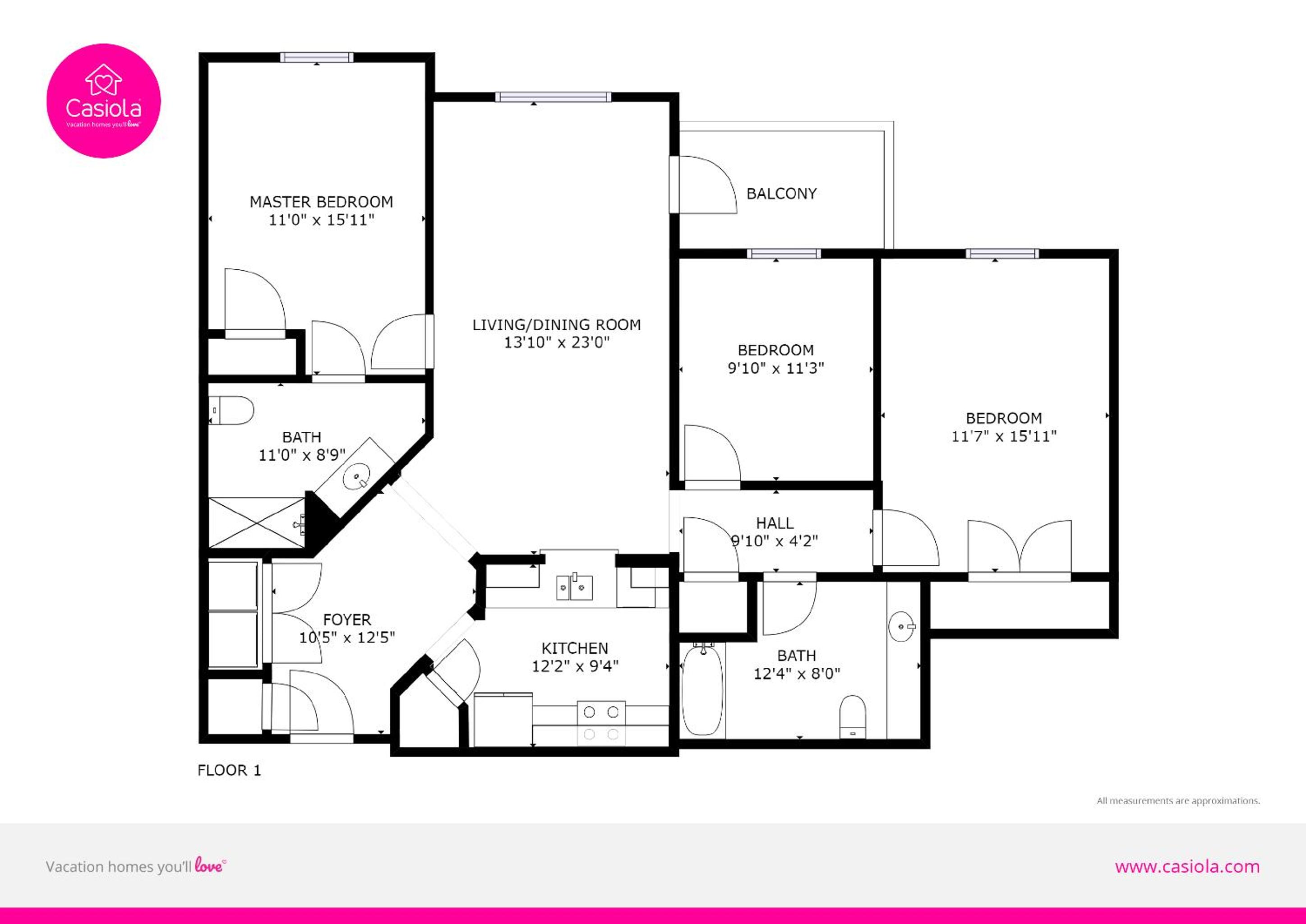 Stunning Top-Floor Condo, next to Clubhouse