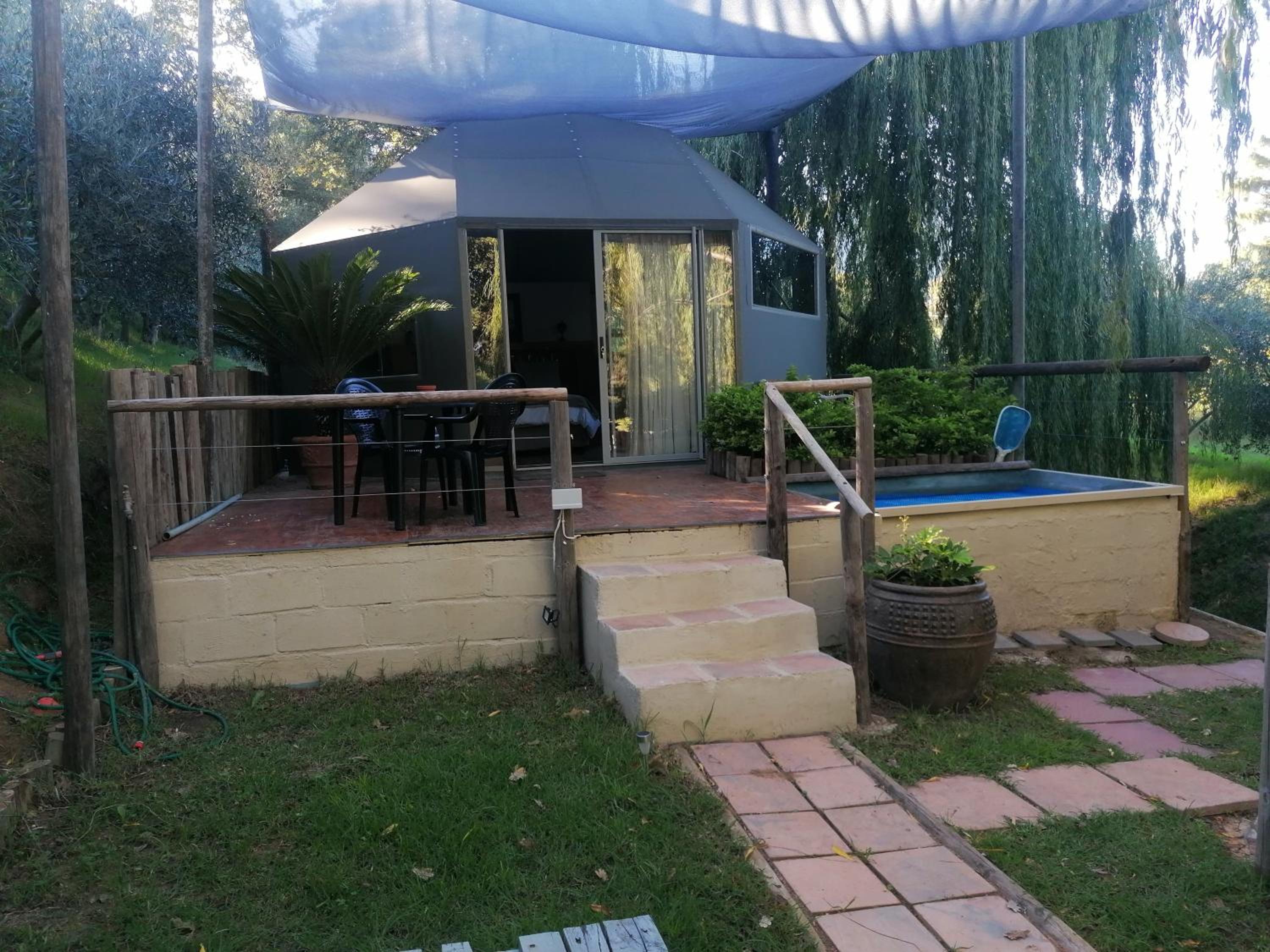 Glamping at The Well in Franschhoek view 5