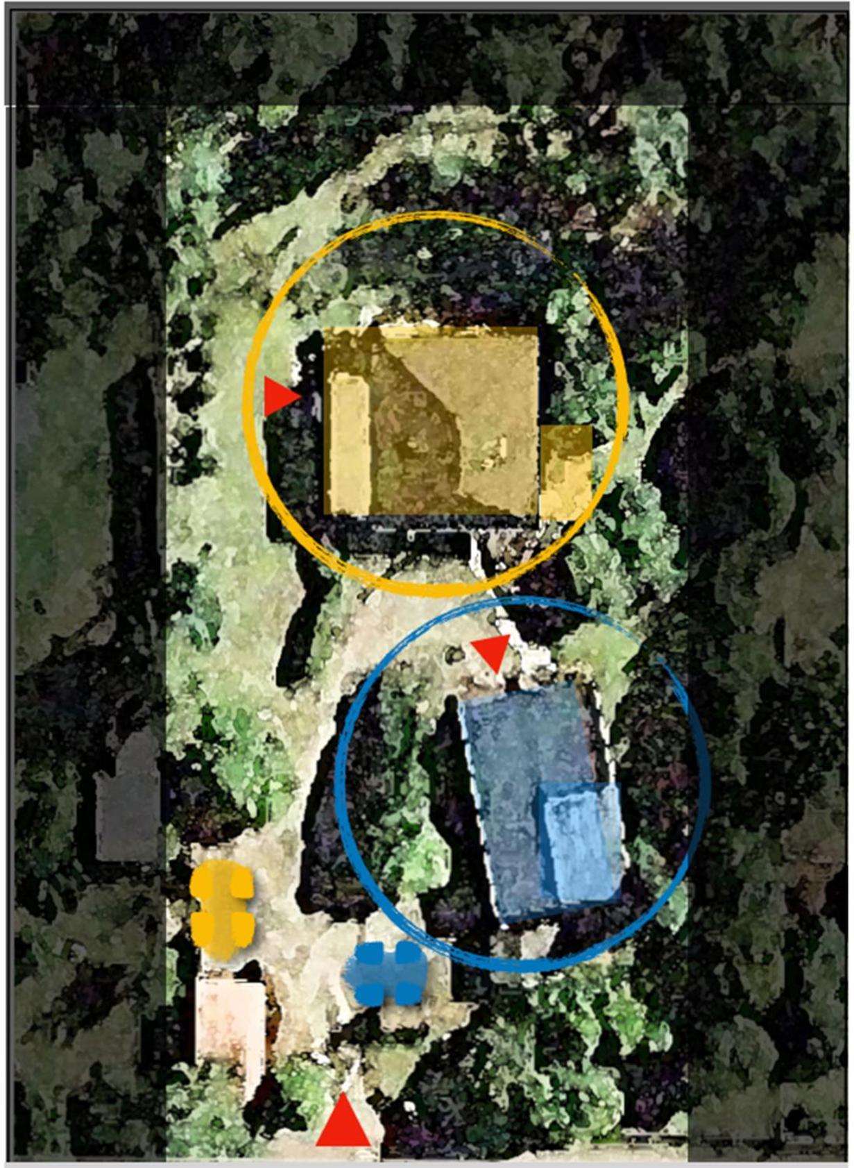 Gelbes Haus bei Mardorf am Steinhuder Meer