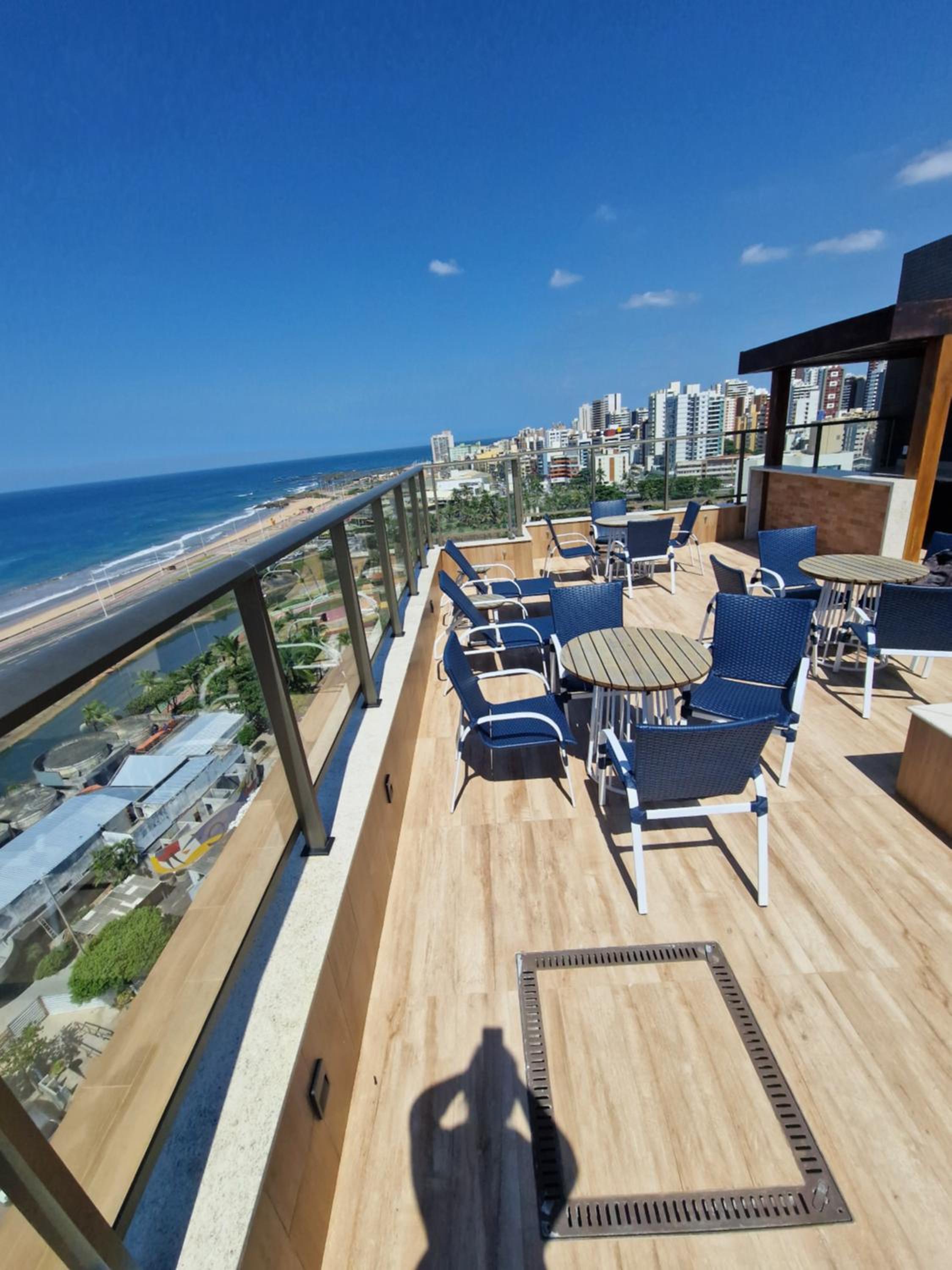 Vista mar no costa azul