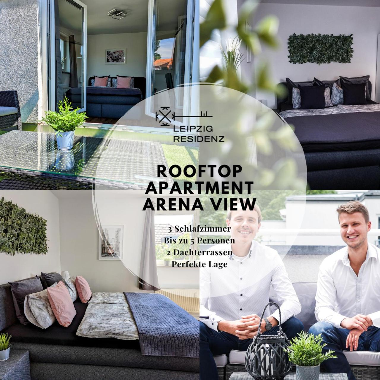 Leipzig Vacations - Leipzig-Residenz Waldstrae am Zoo und Red Bull Arena , Rooftop Apartment mit 2 Dachterrassen - Property Image 17