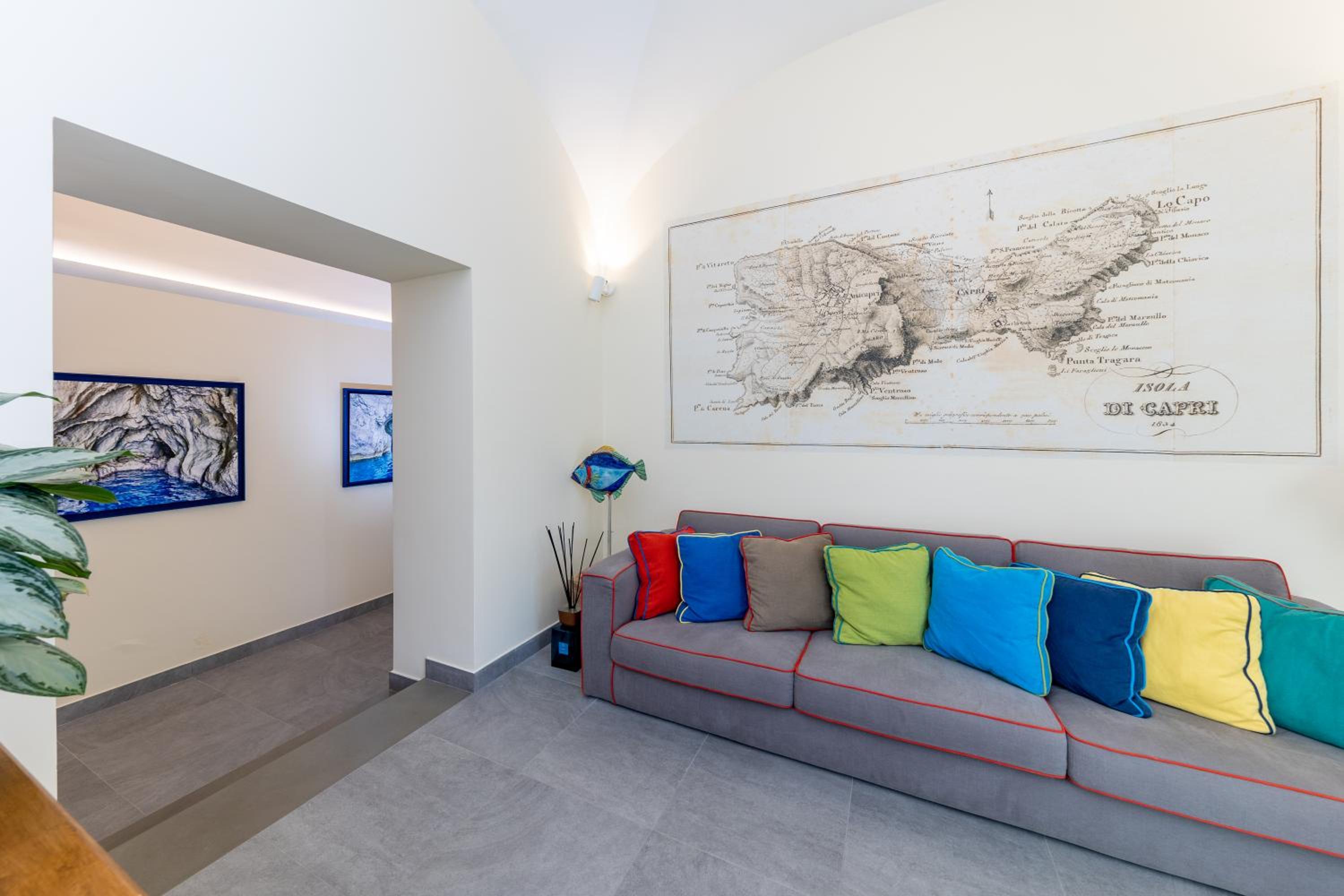 Casa Dani Capri en Capri — recepcion & lobby