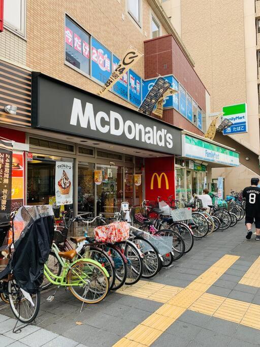 新今宮 難波 心斎橋道顿堀5分钟直达独栋别墅最多可13人适合家庭团体WiFi厨房洗衣机安静评价比高