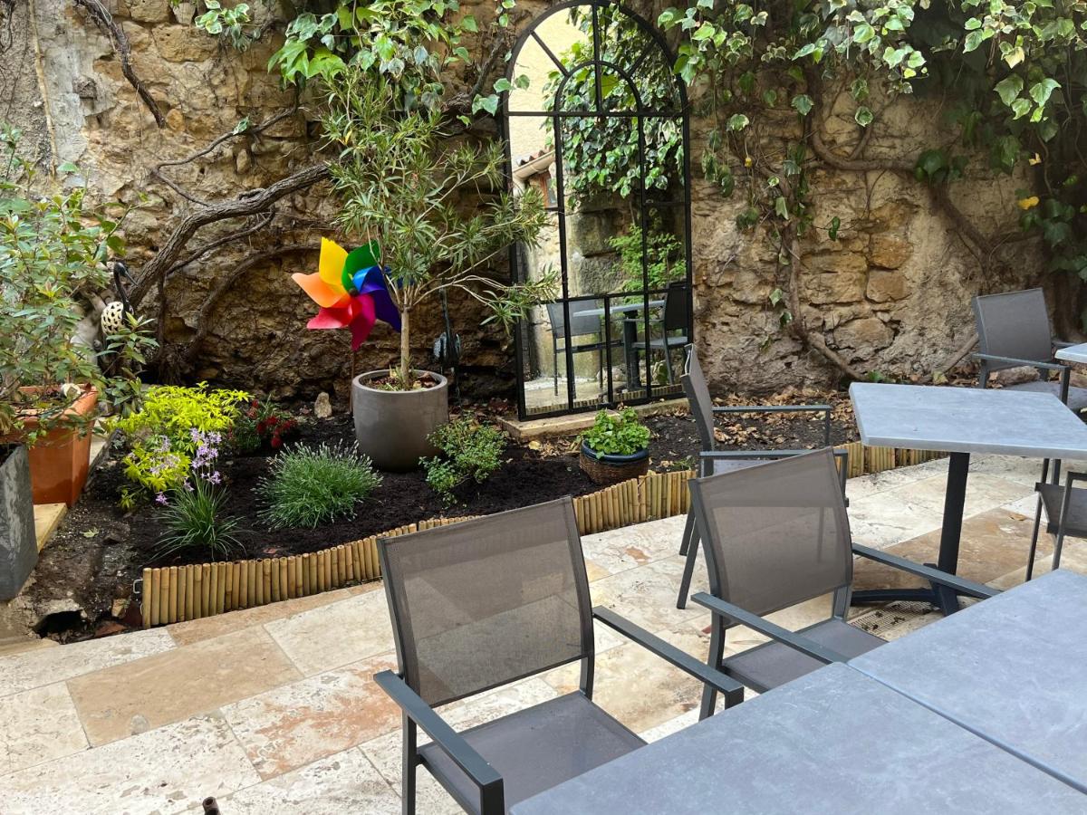 outdoor BBQ area