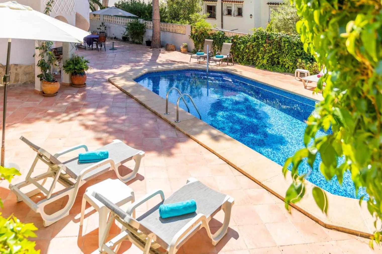 VILLA FELIZ, playa, piscina, wifi, a/a, 8 pax view 3