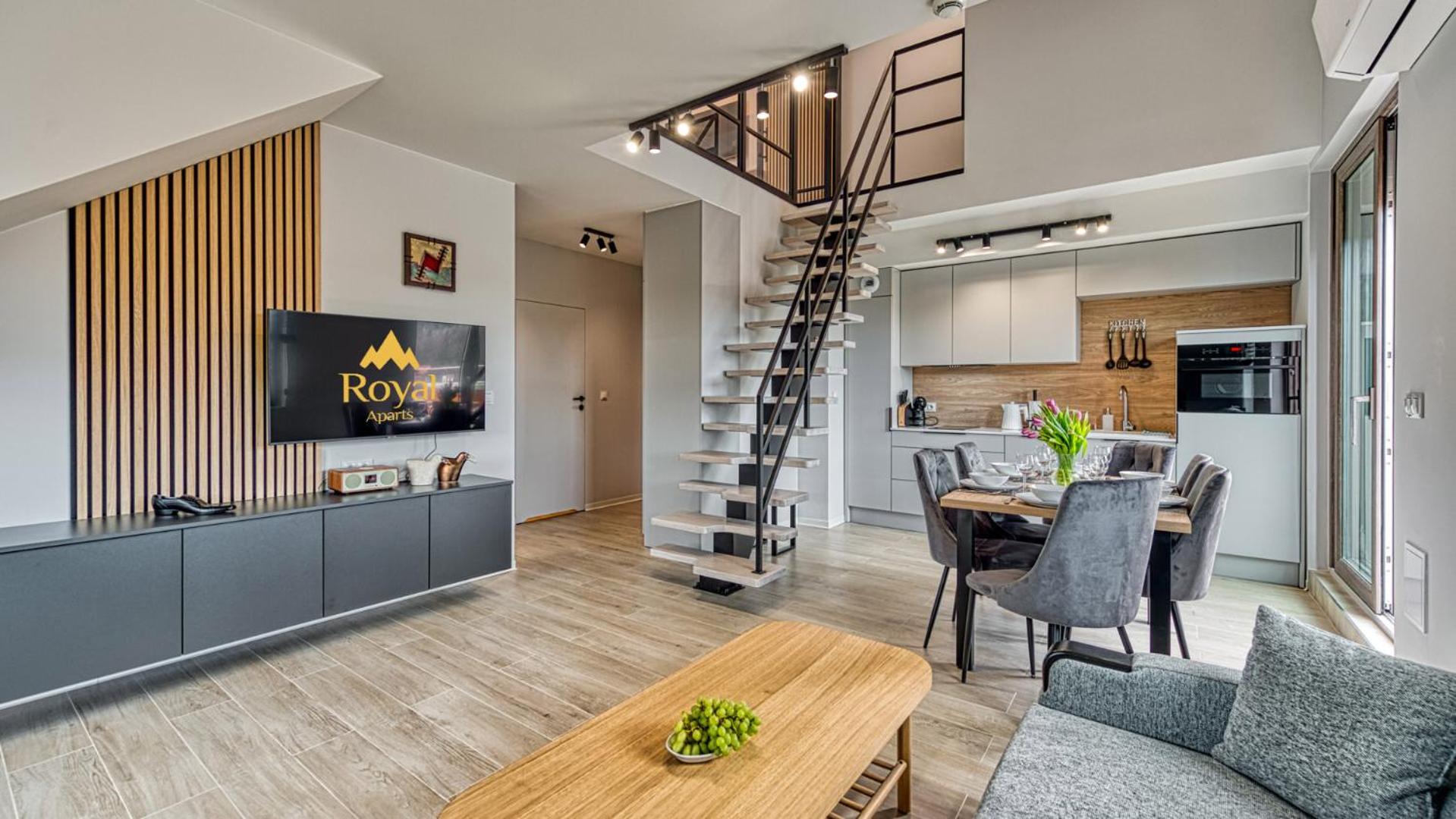 Apartamenty z basenem i saunami STONE HILL RESORT VIP Centrum by Royal Aparts