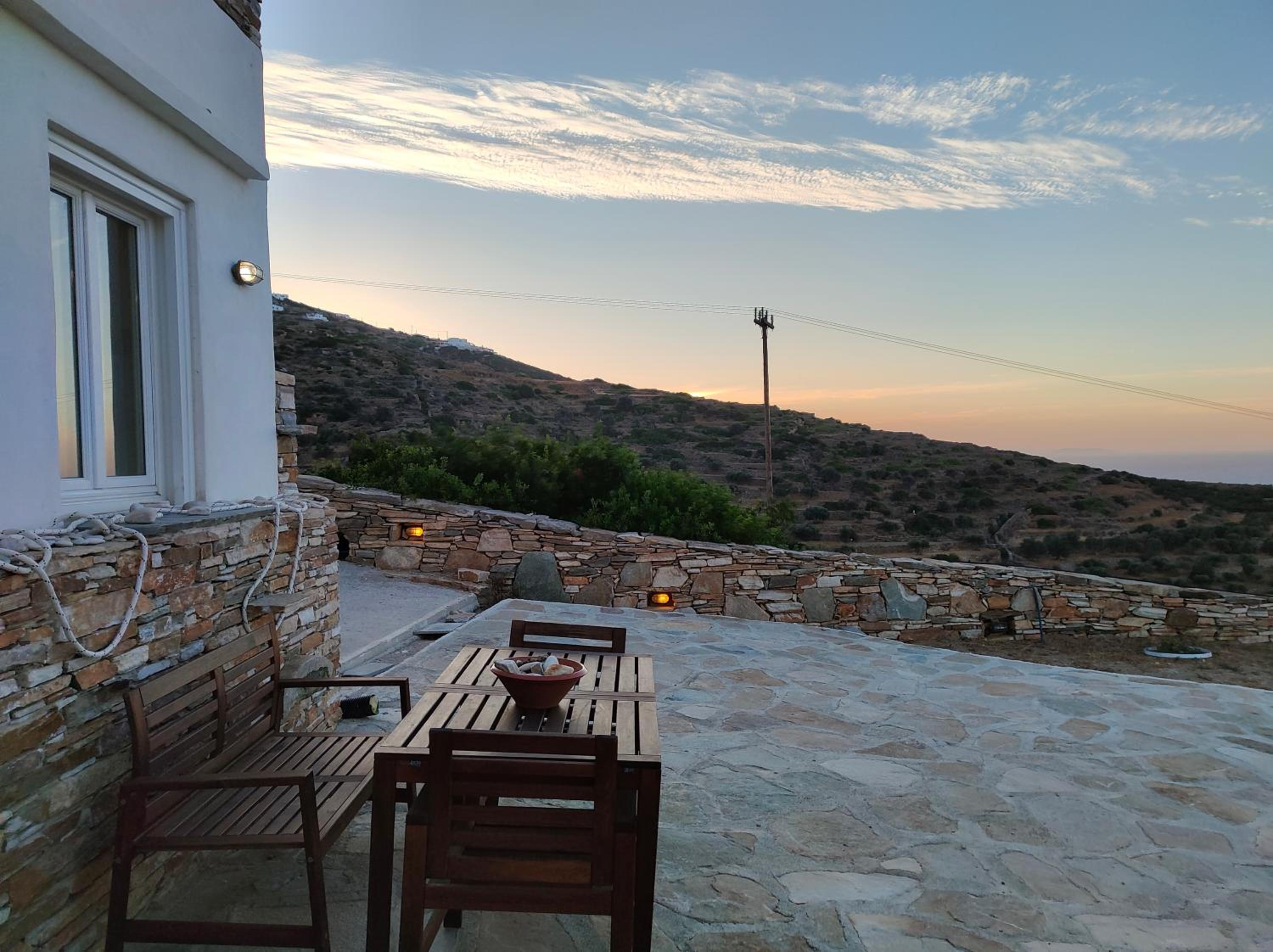 Villa Thori at Poulati Sifnos 2 view 3