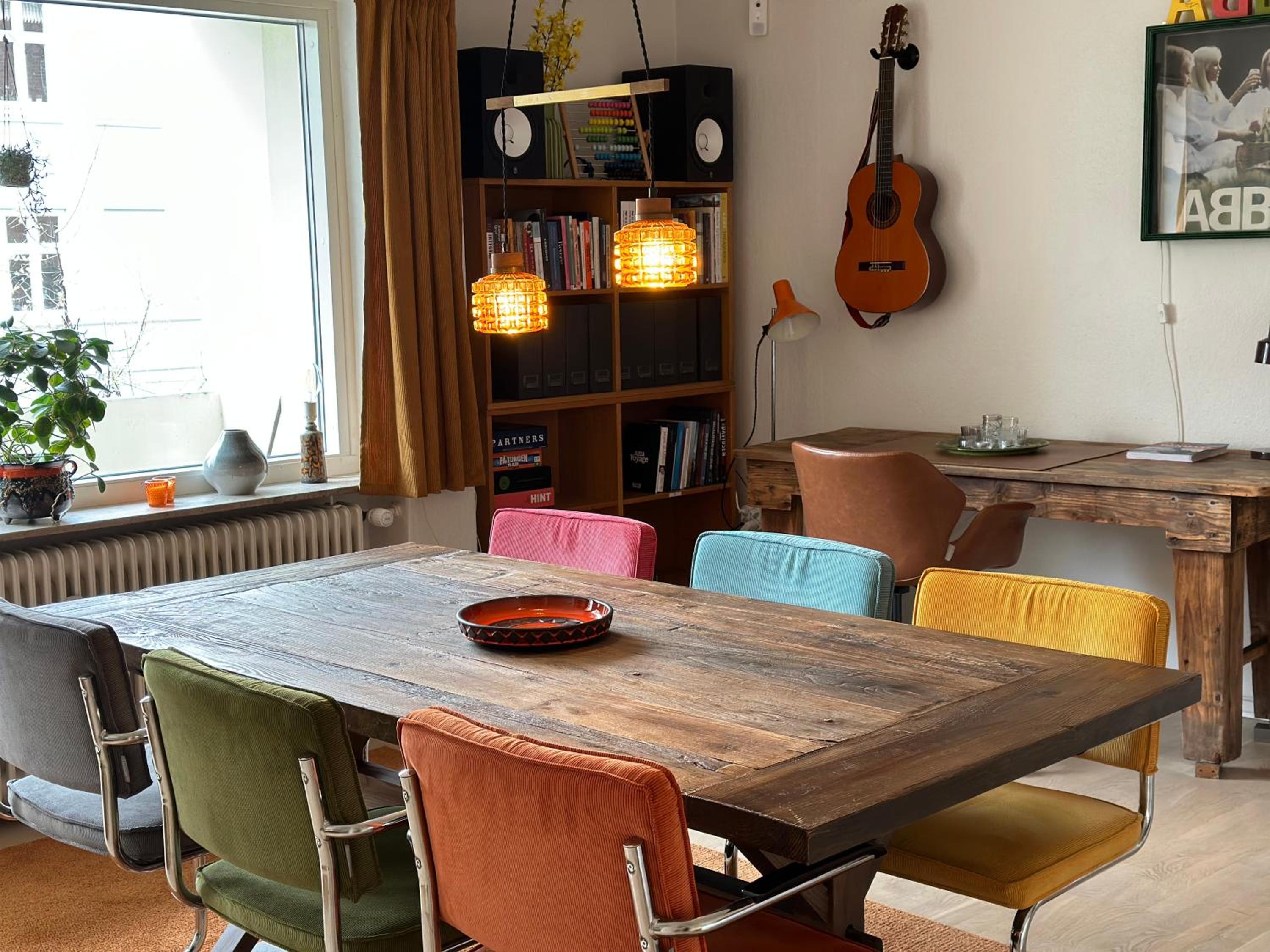 2 værelses retro lejlighed på Torvet