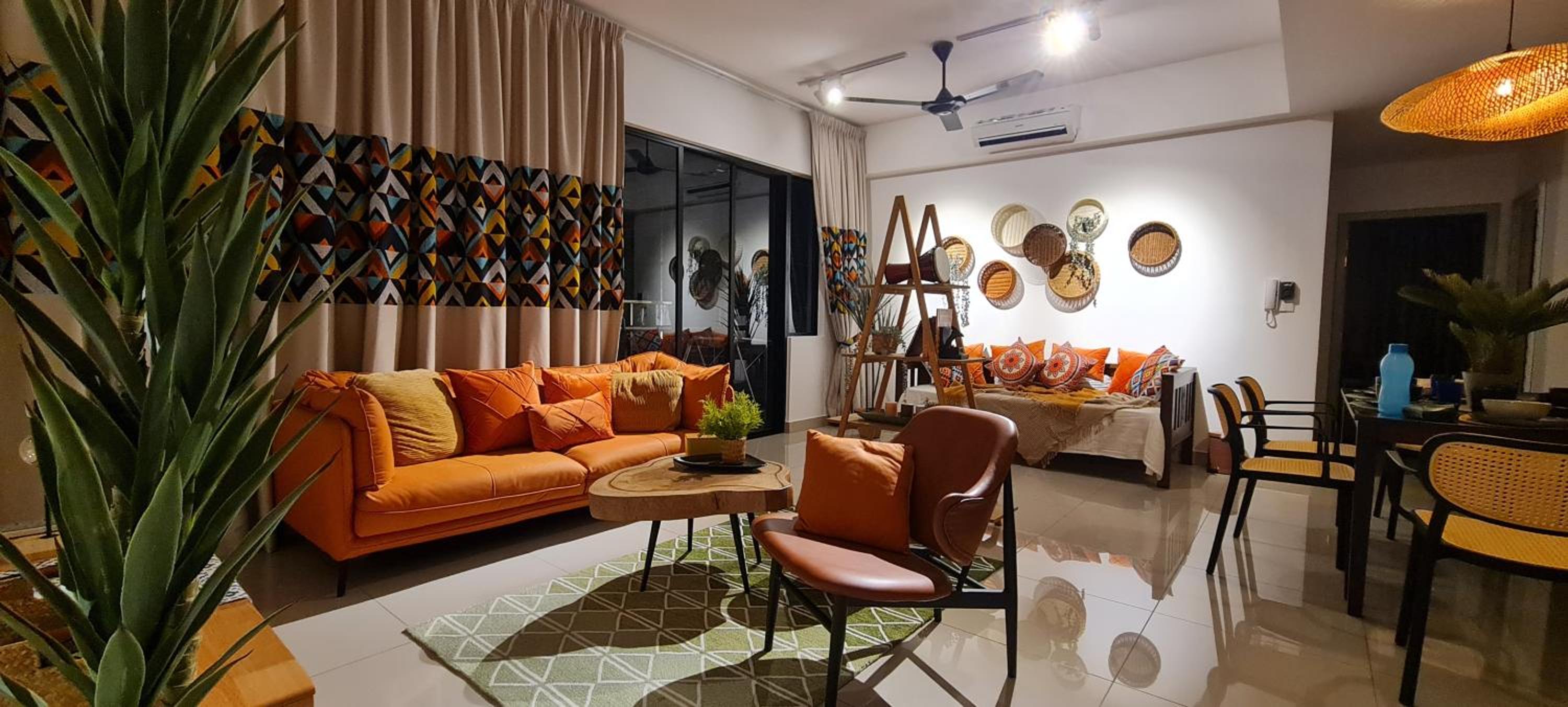 BOHO Geniehome 3BR free W-ifi @ Utropolis ShahAlam view 3