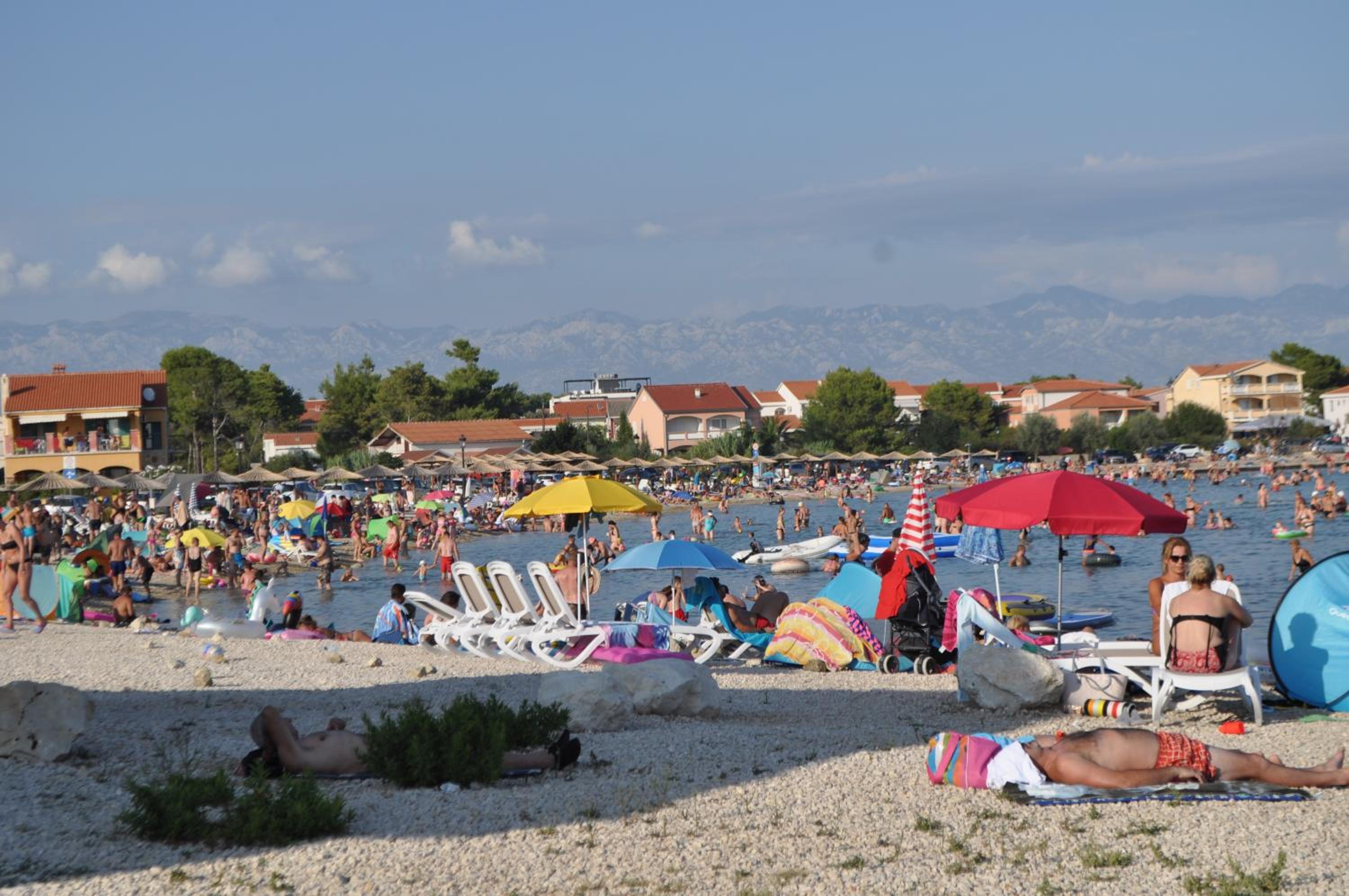 Familien Ferienhaus Vir Croatia 150m Strand Restaurant Einkaufen