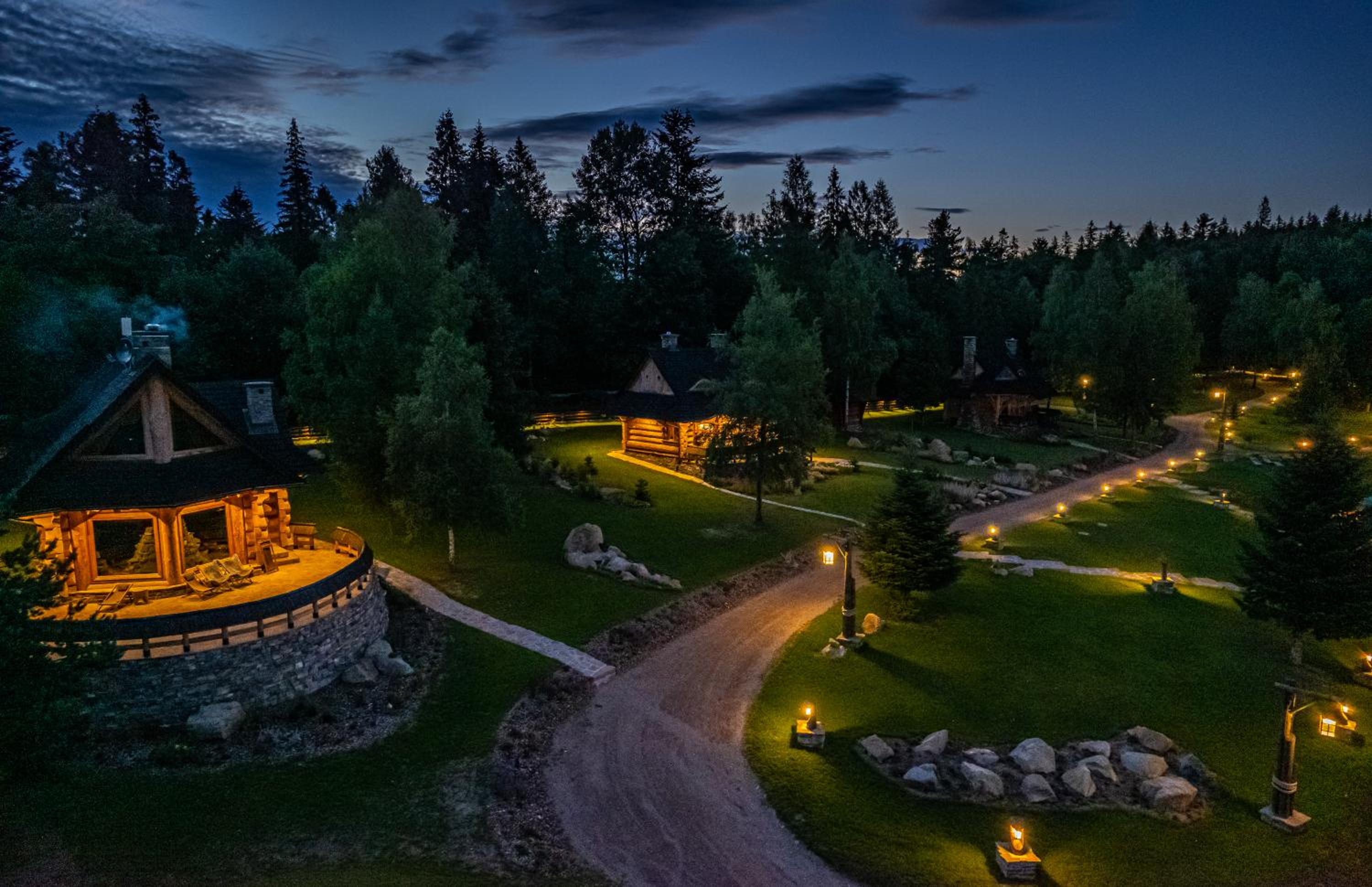 Luksusowy domek w Osadzie Jaworzyna z jaskinią SPA view 2