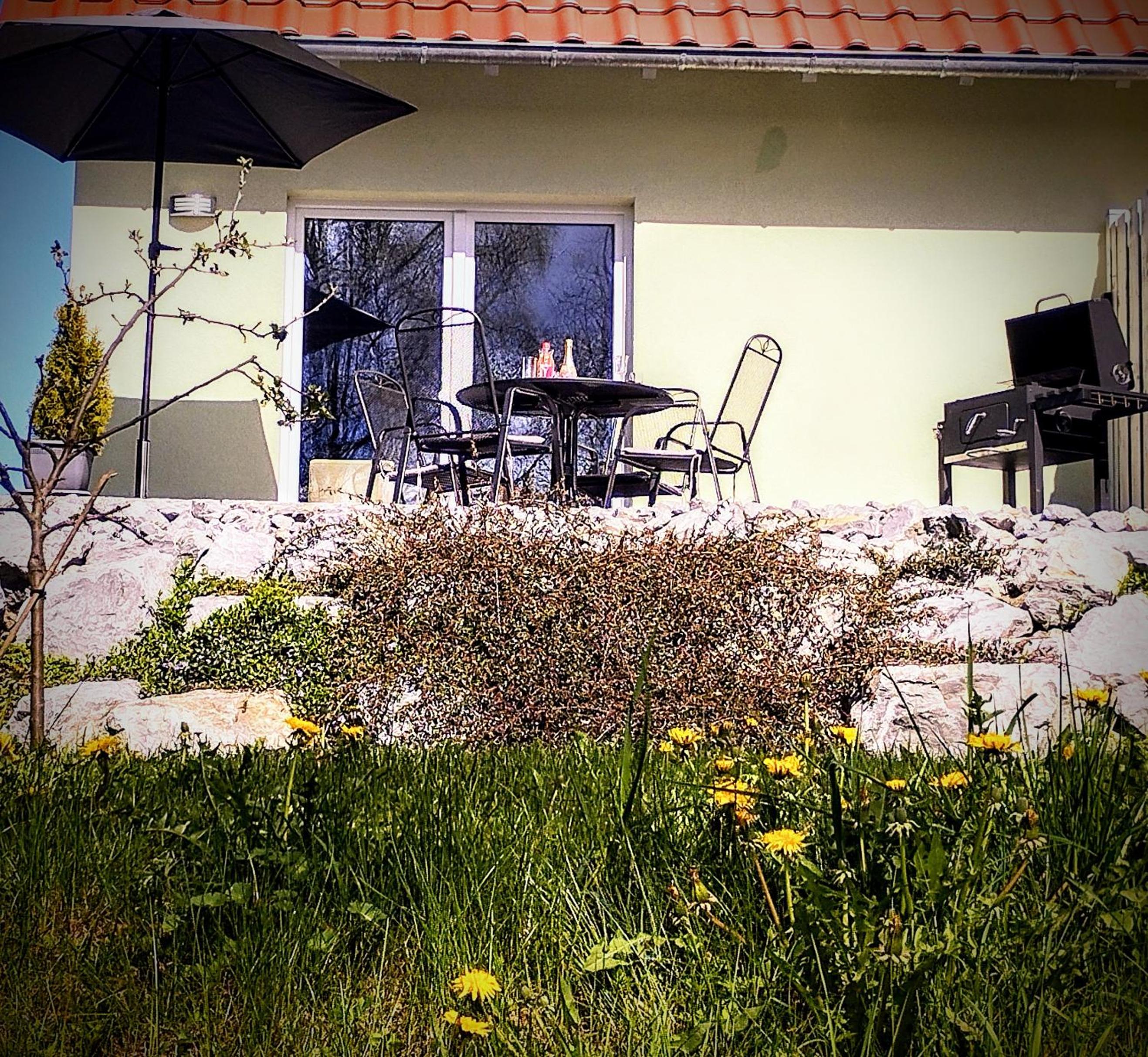 Behagliches Ferienhaus Zaunkönig -mit Kamin und Sauna- Blick über das romantische Bodetal