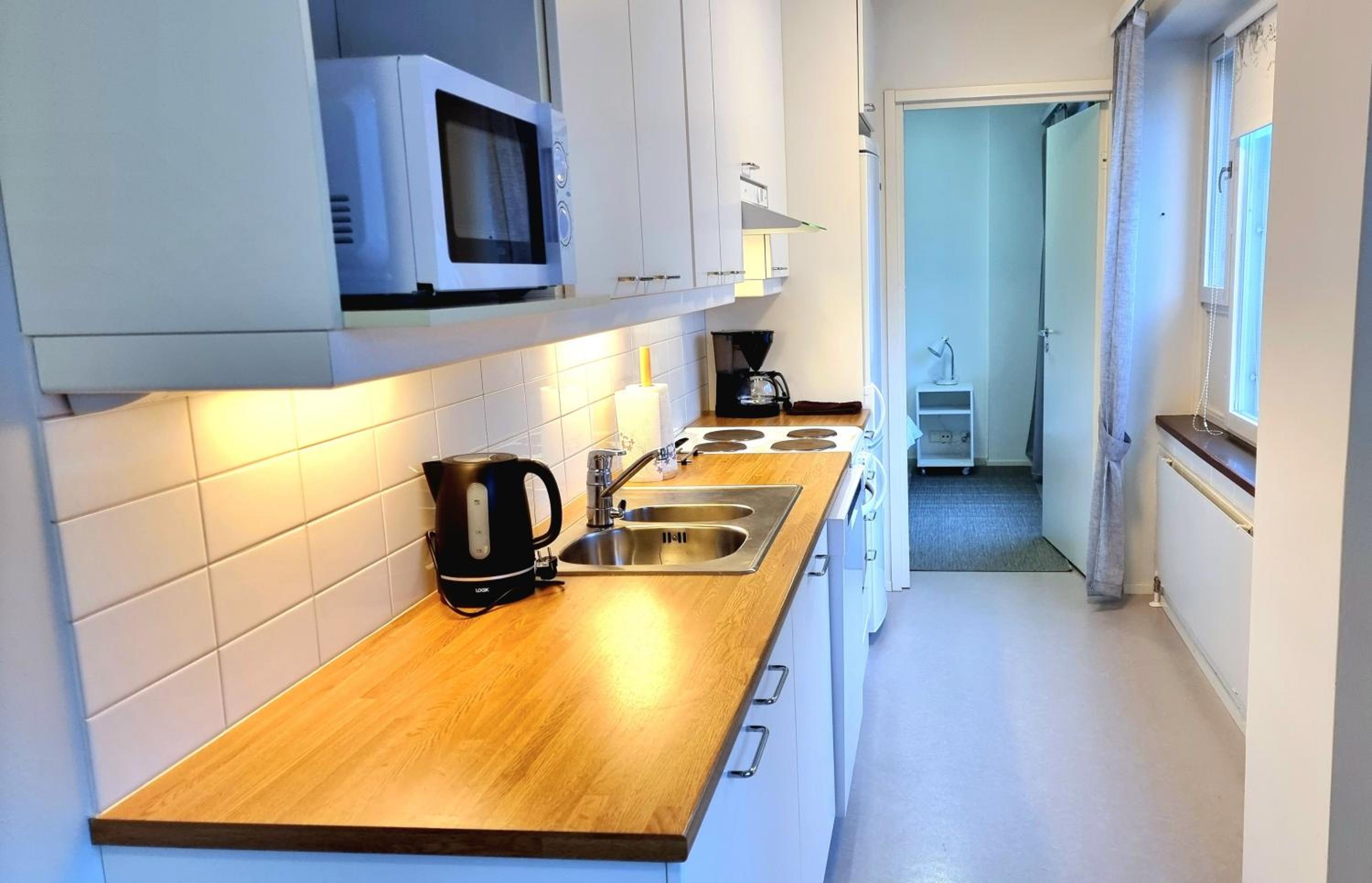 Aparthotel Clock 19 en Kotka — kitchen
