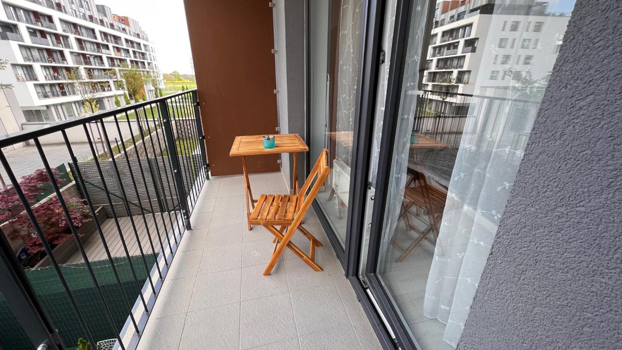 1 room Apartment with terrace, Slnečnice view 2