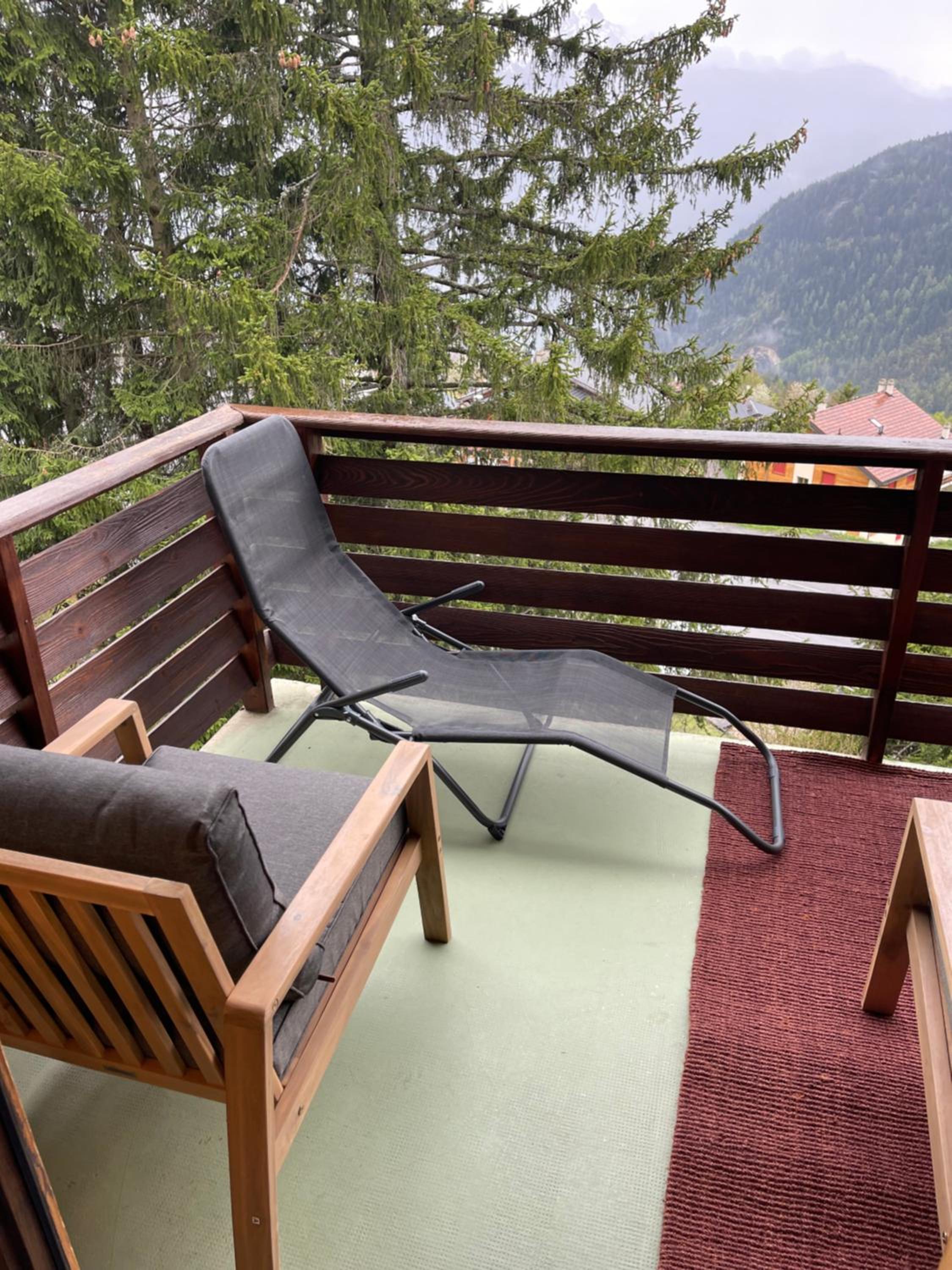 Grand studio à Ovronnaz
