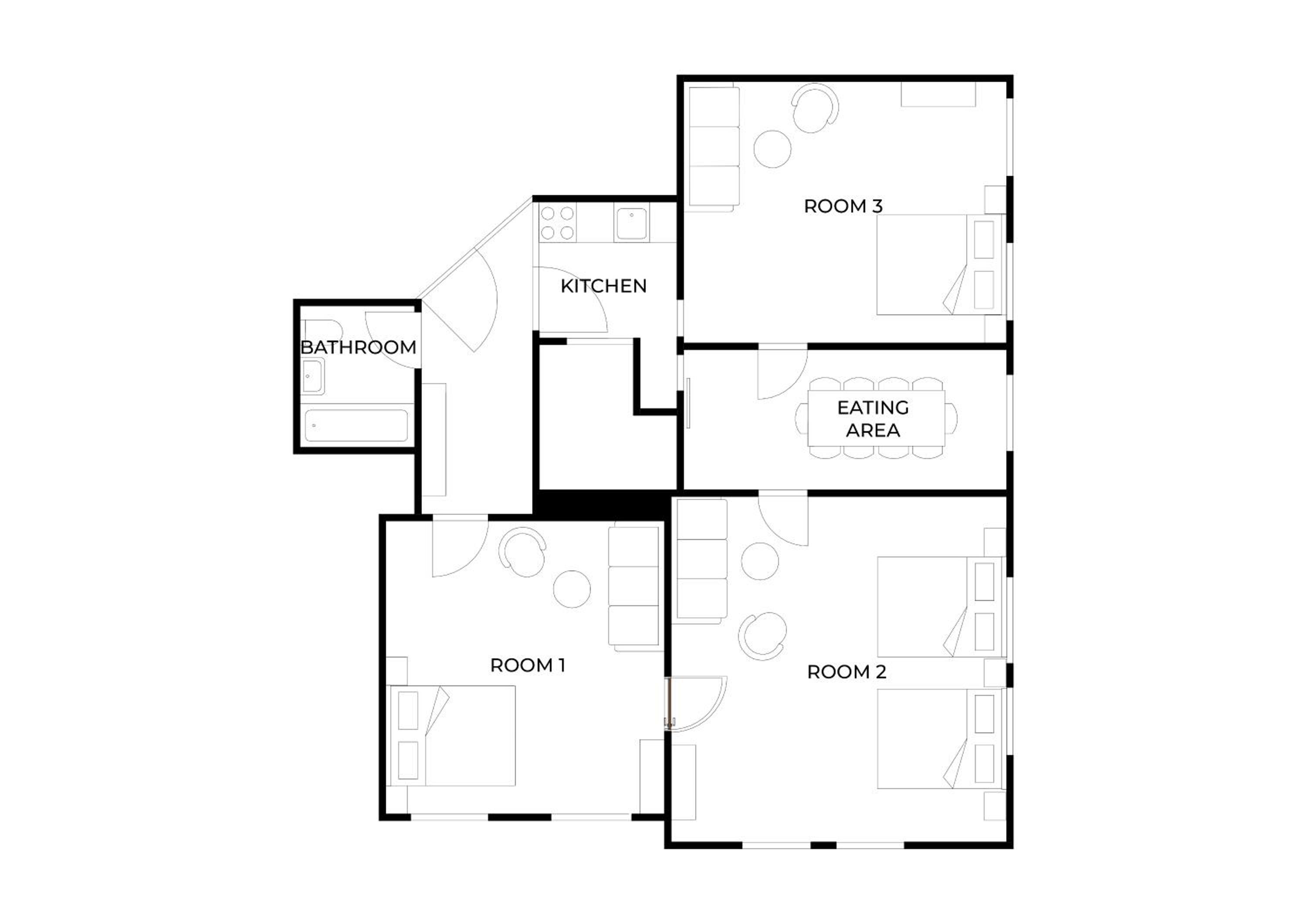 Spacious and Near Metro, Perfect for Groups of 14