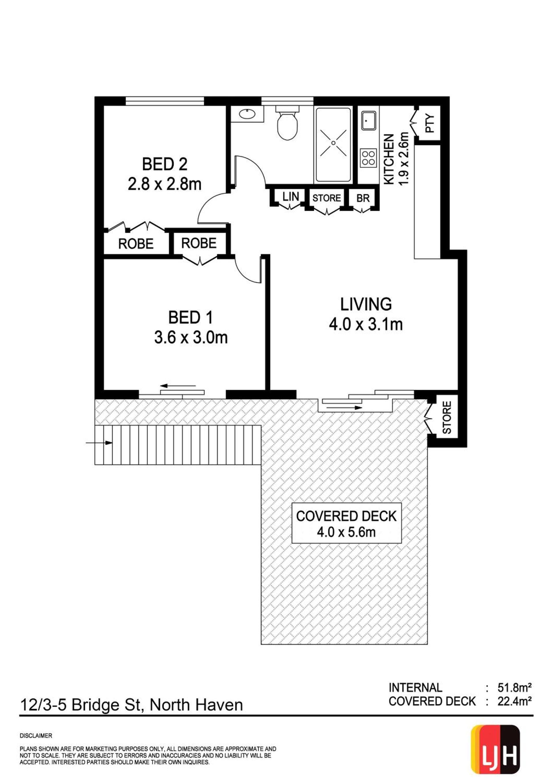 H2O Holiday Apartments Unit 12