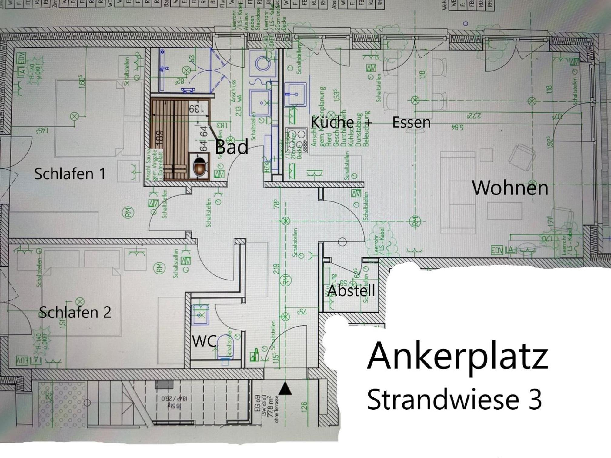 Strandwiese - Ankerplatz