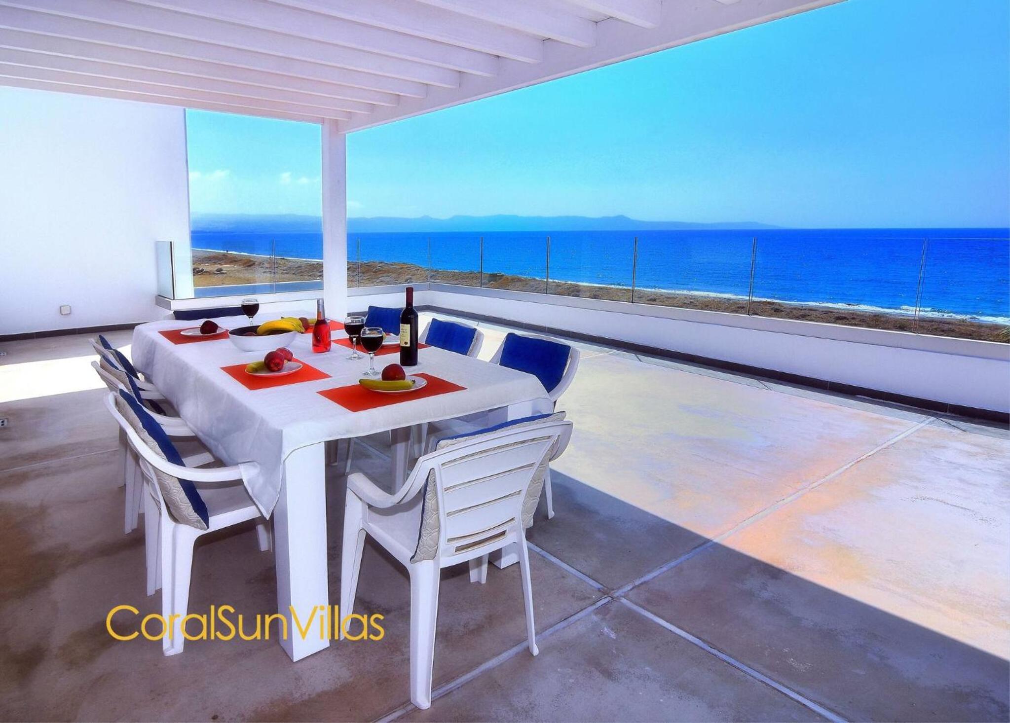 Blue - Beach Front Spectacular Villa Sleeps 10