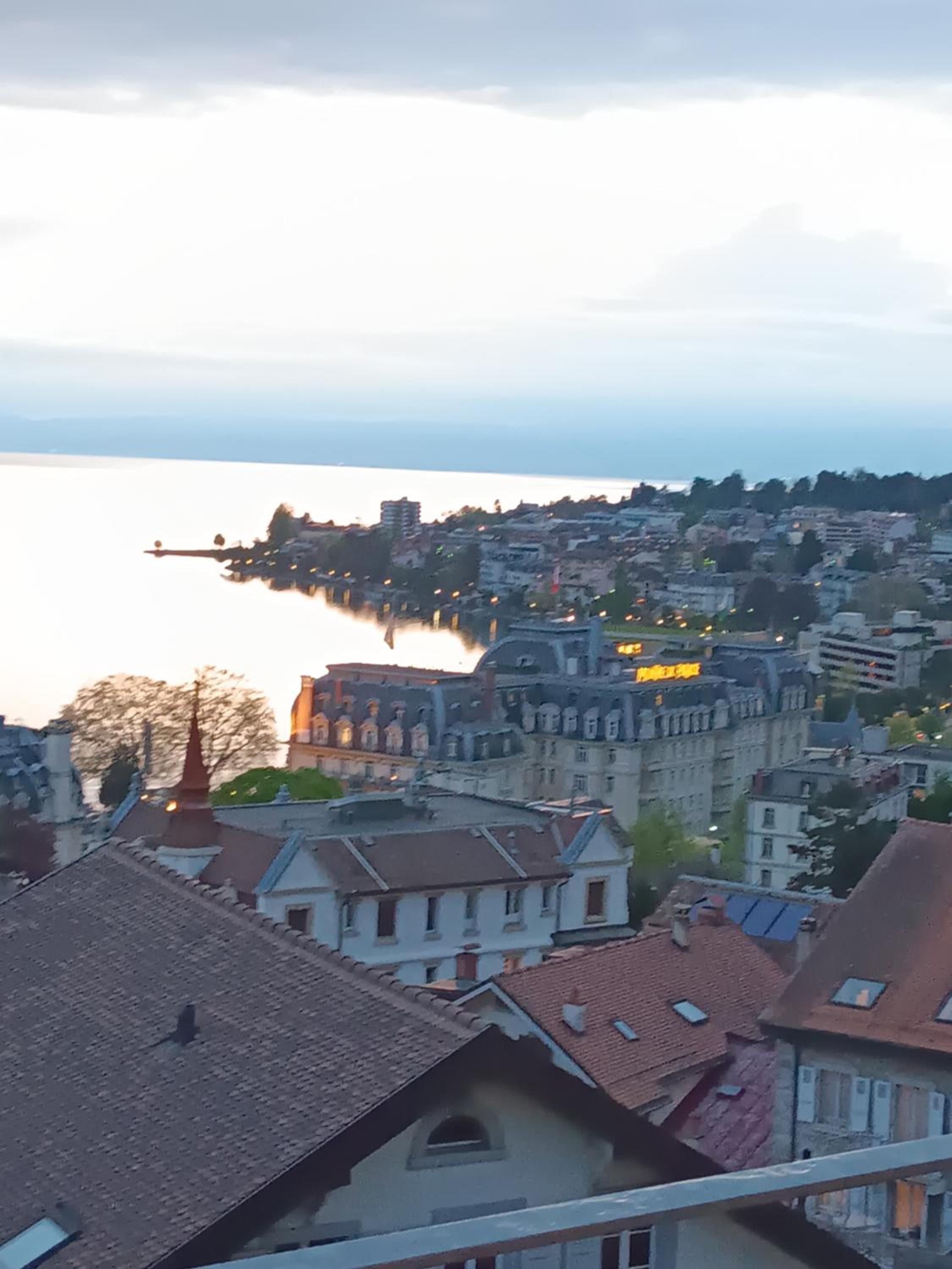 La plus belle vue du lac Léman