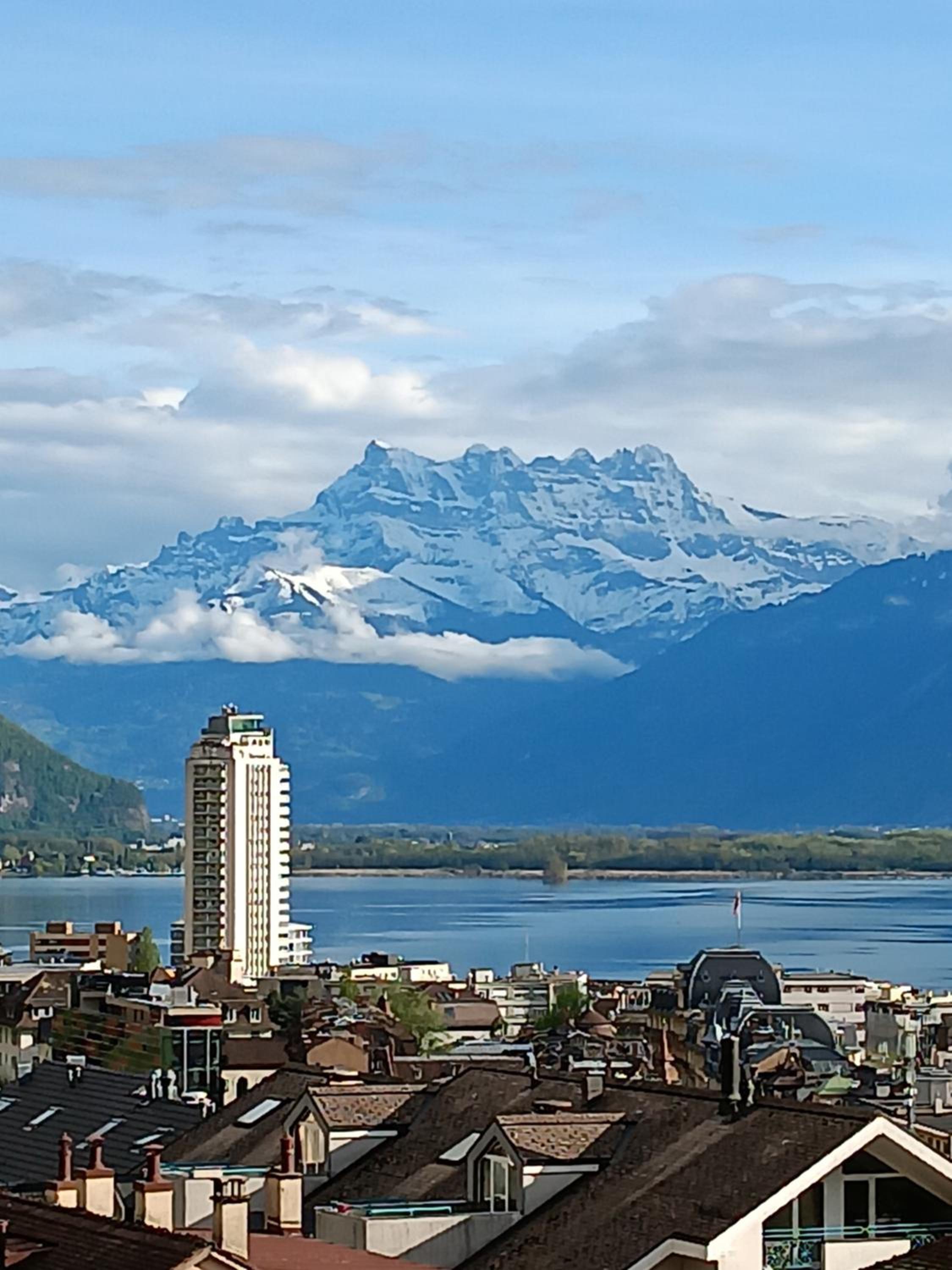 La plus belle vue du lac Léman