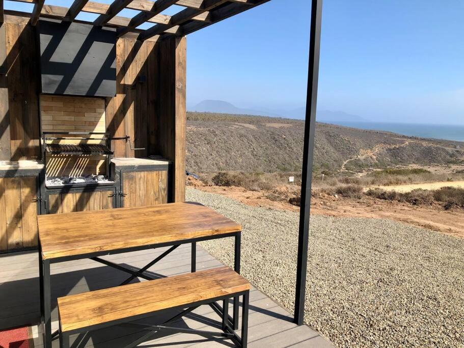 Moderna Casa con vista al mar