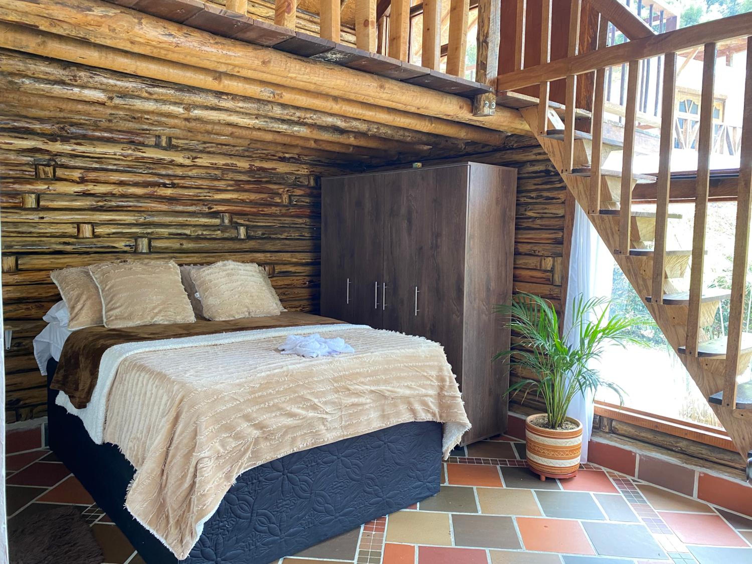 Chalet del lago Santa Elena