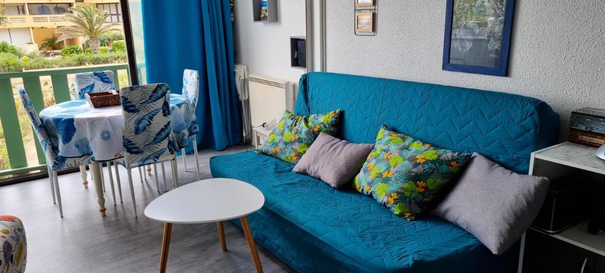 Appartement d'une chambre a Le Barcares a 50 m de la plage avec vue sur la mer et wifi view 3