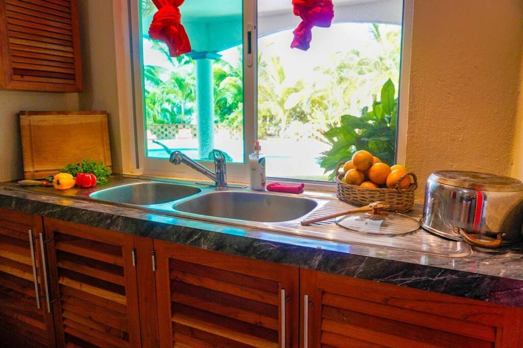 Casa Bibi Ac Wifi Starlink kitchen fully equipped swimming pool Hot water view 2