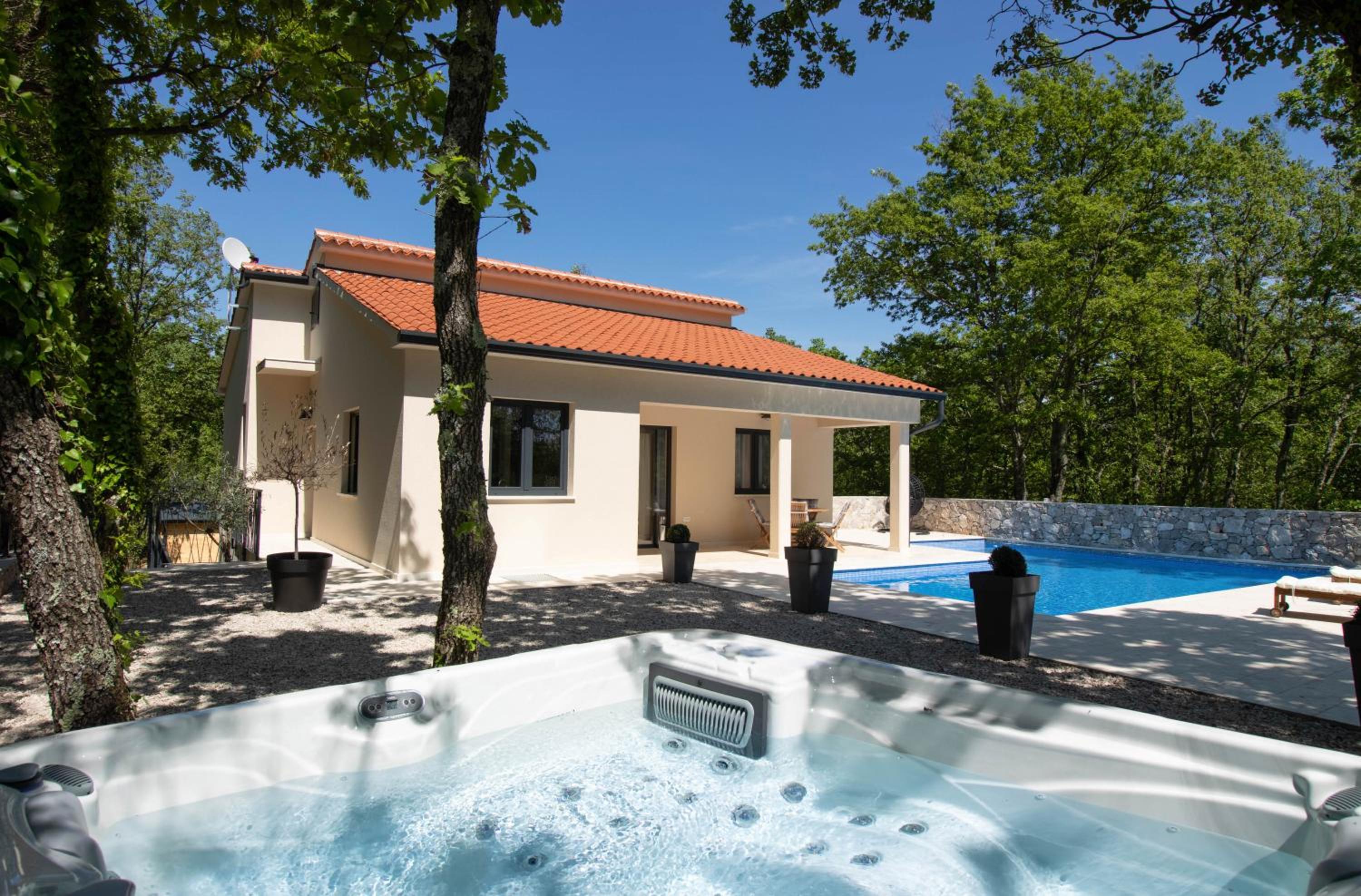 VILLA PORTUM - Heated Pool, Jacuzzi, Sauna, Playground - FAMILY ONLY view 5