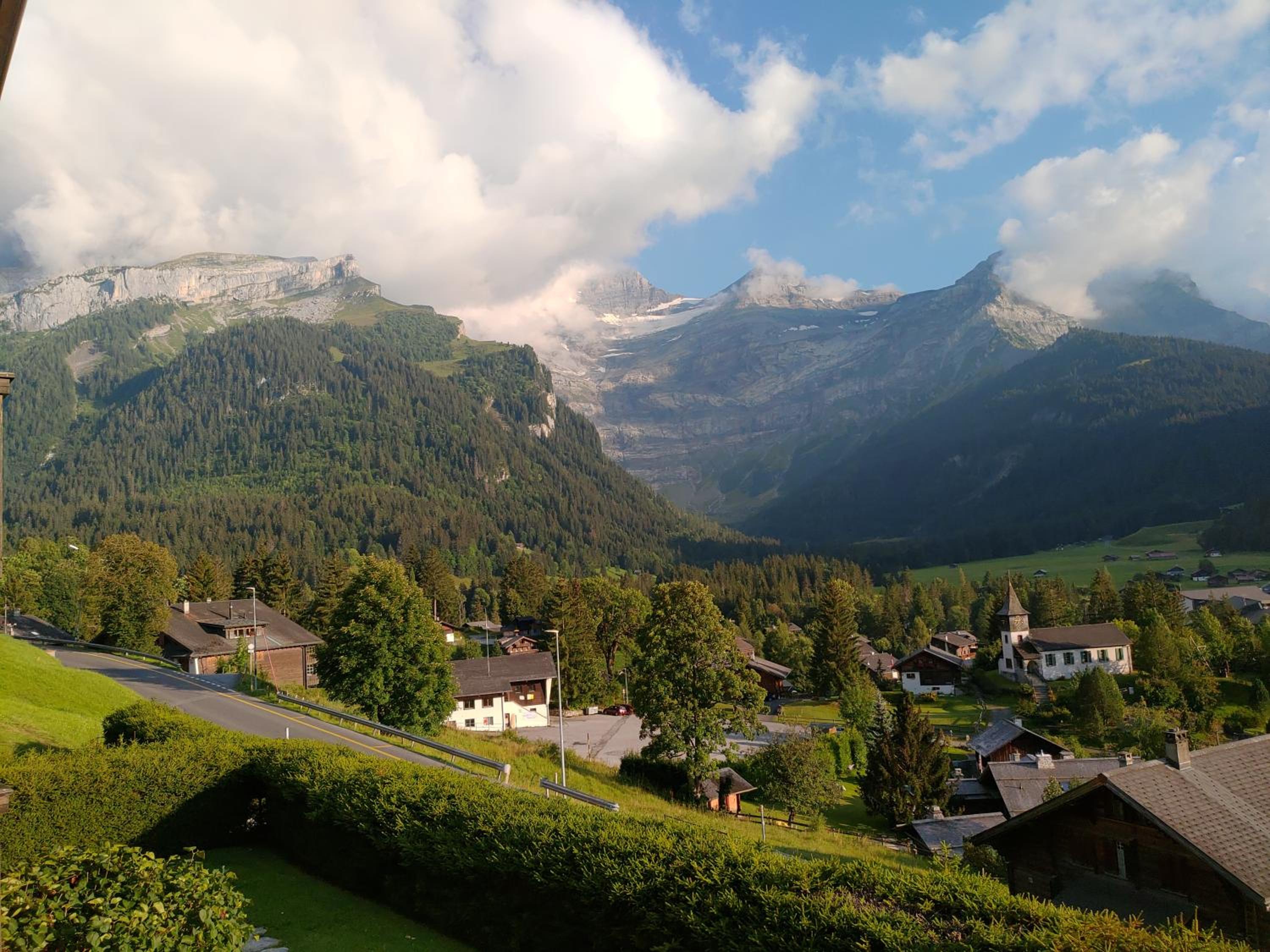 Studio avec vue splendide sur les Diablerets