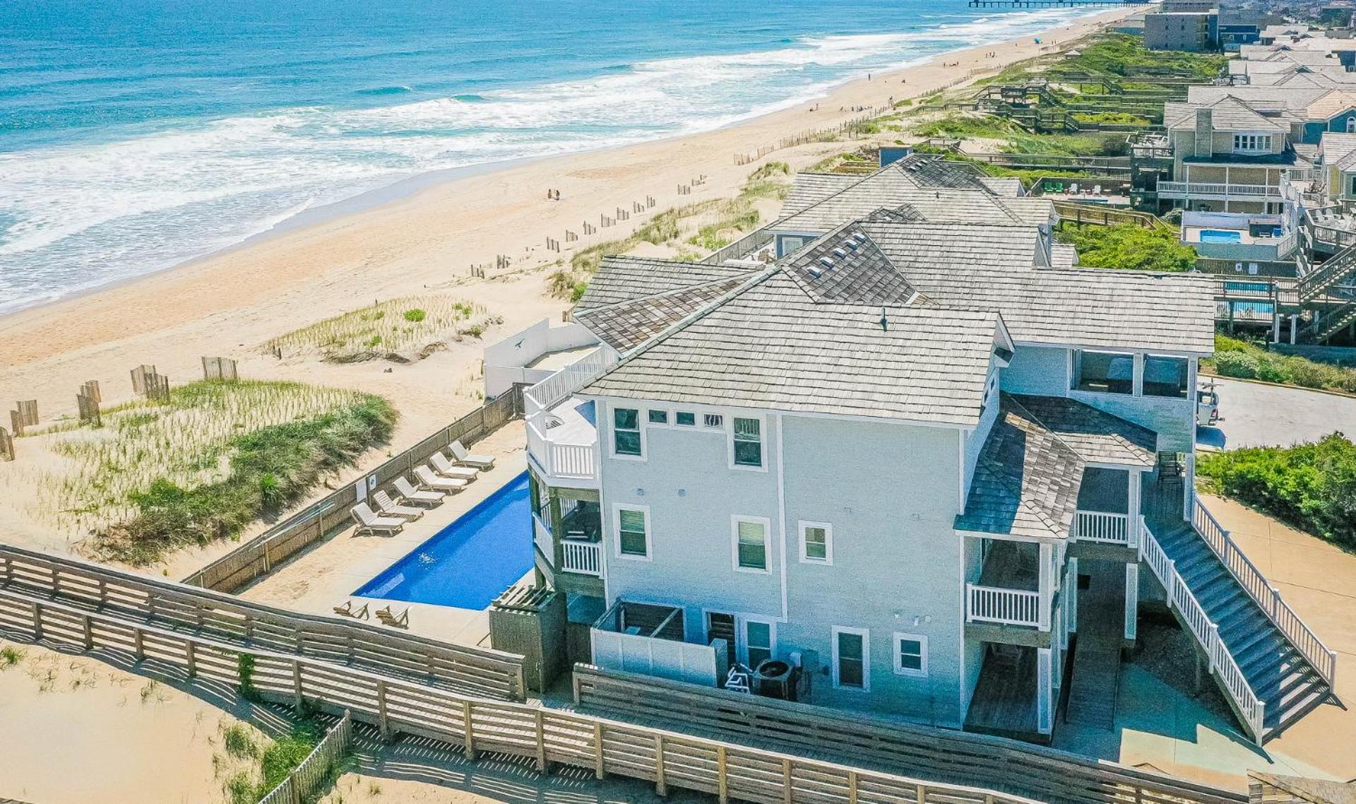 Driftwood - Village at Nags Head MP 15, Oceanfront, Elevator, Pool, Hot Tub, Pool Table, Pets OK