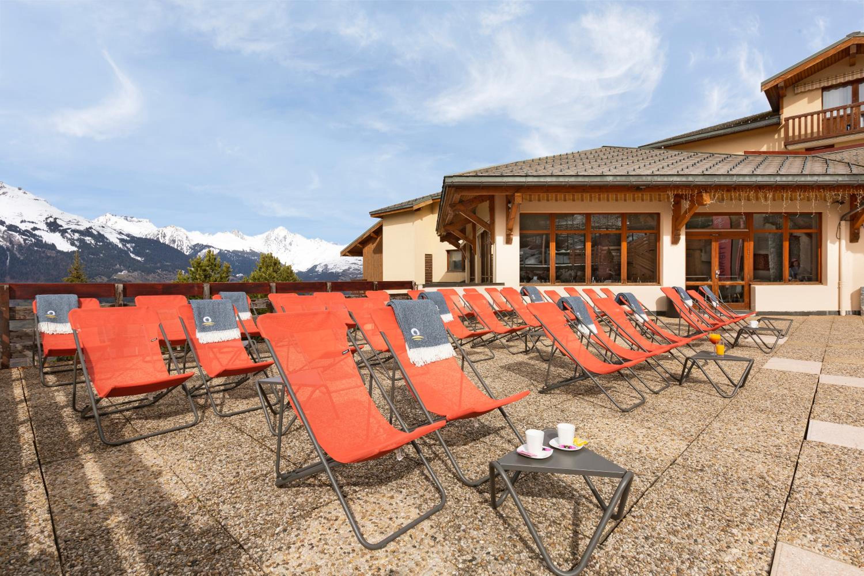 outdoor BBQ area