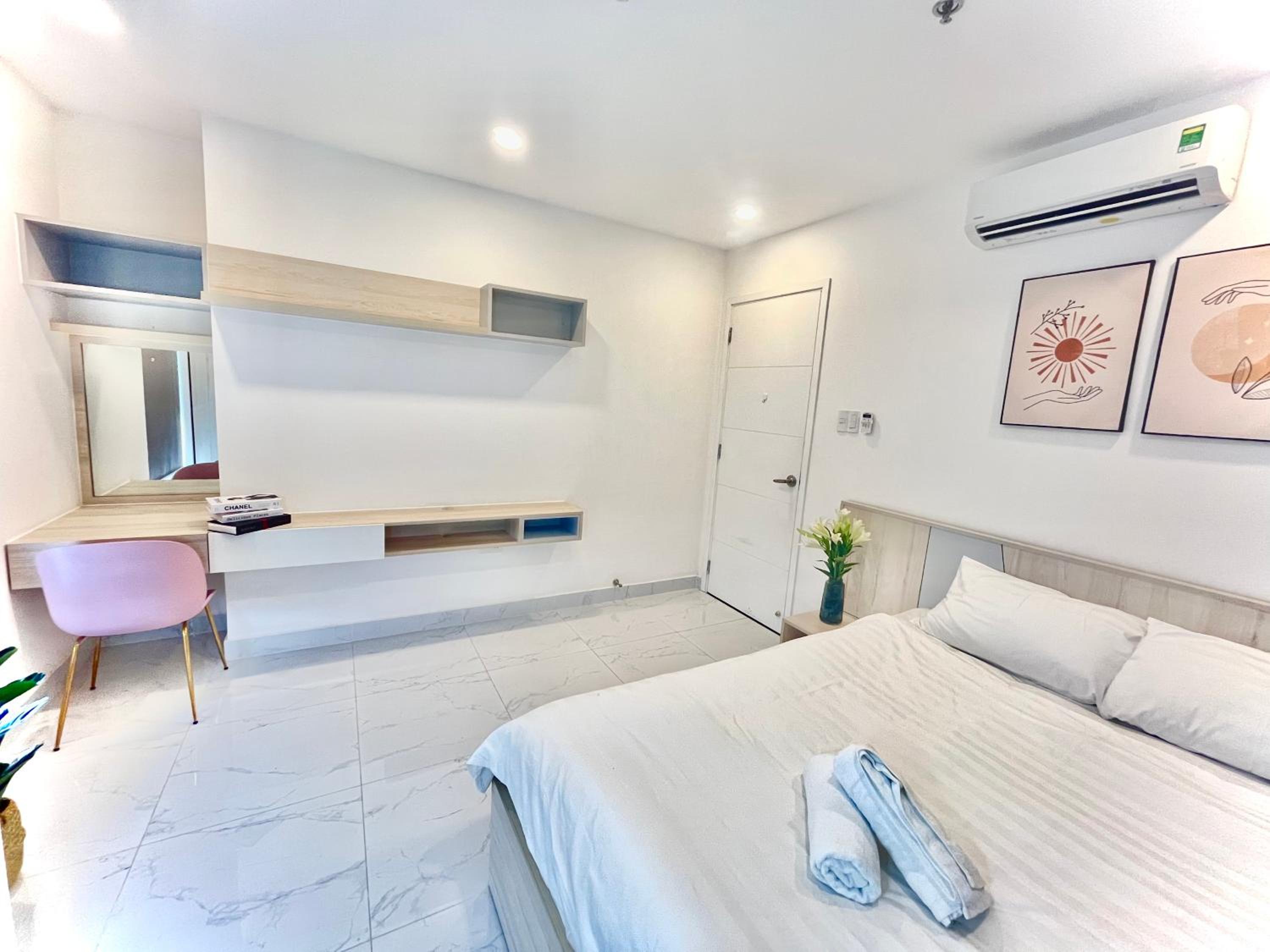 Pastel style apartment 2bedroom in D3 nam kỳ khởi nghĩa