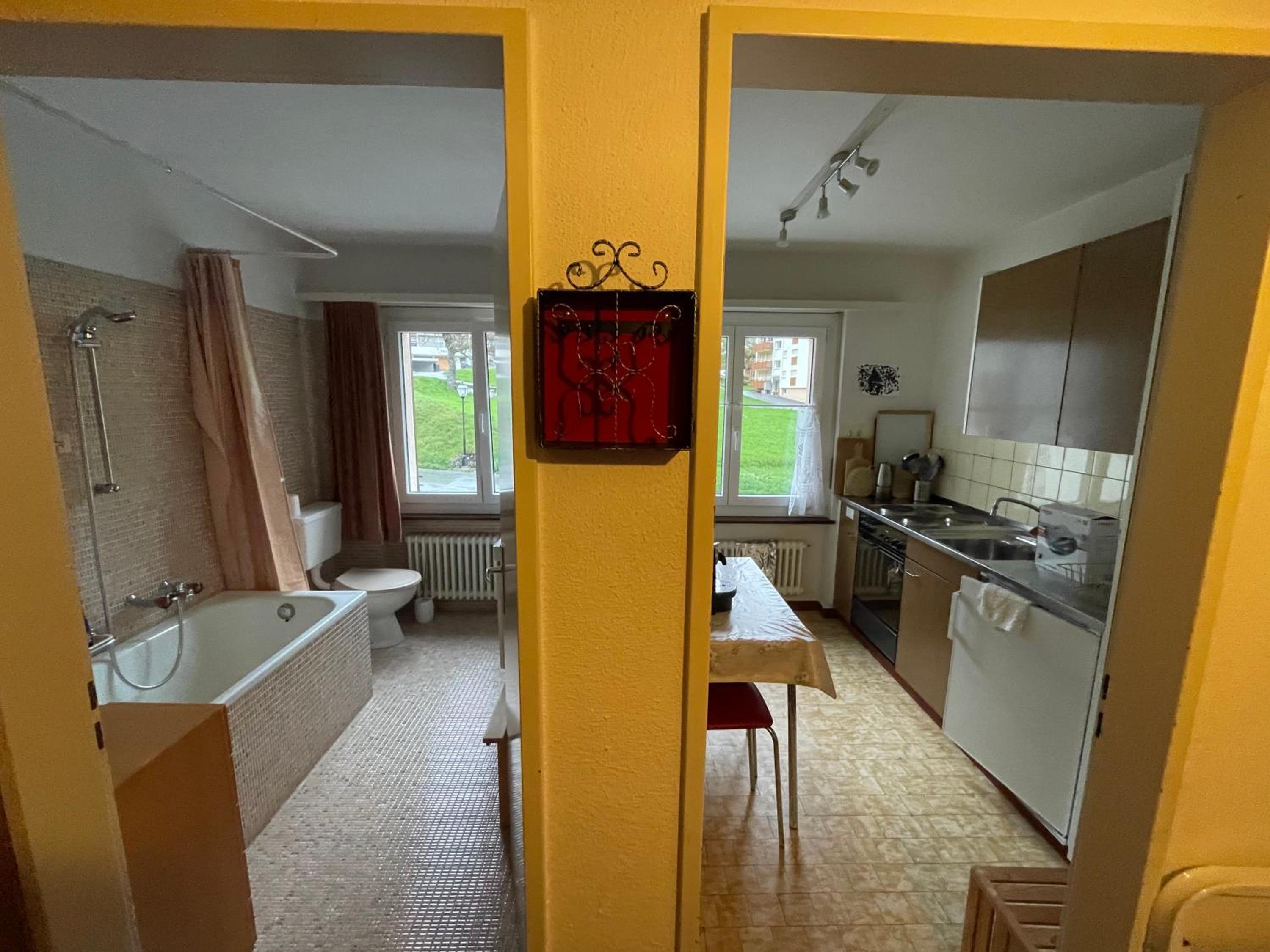Ideally located 3.5 rooms flat