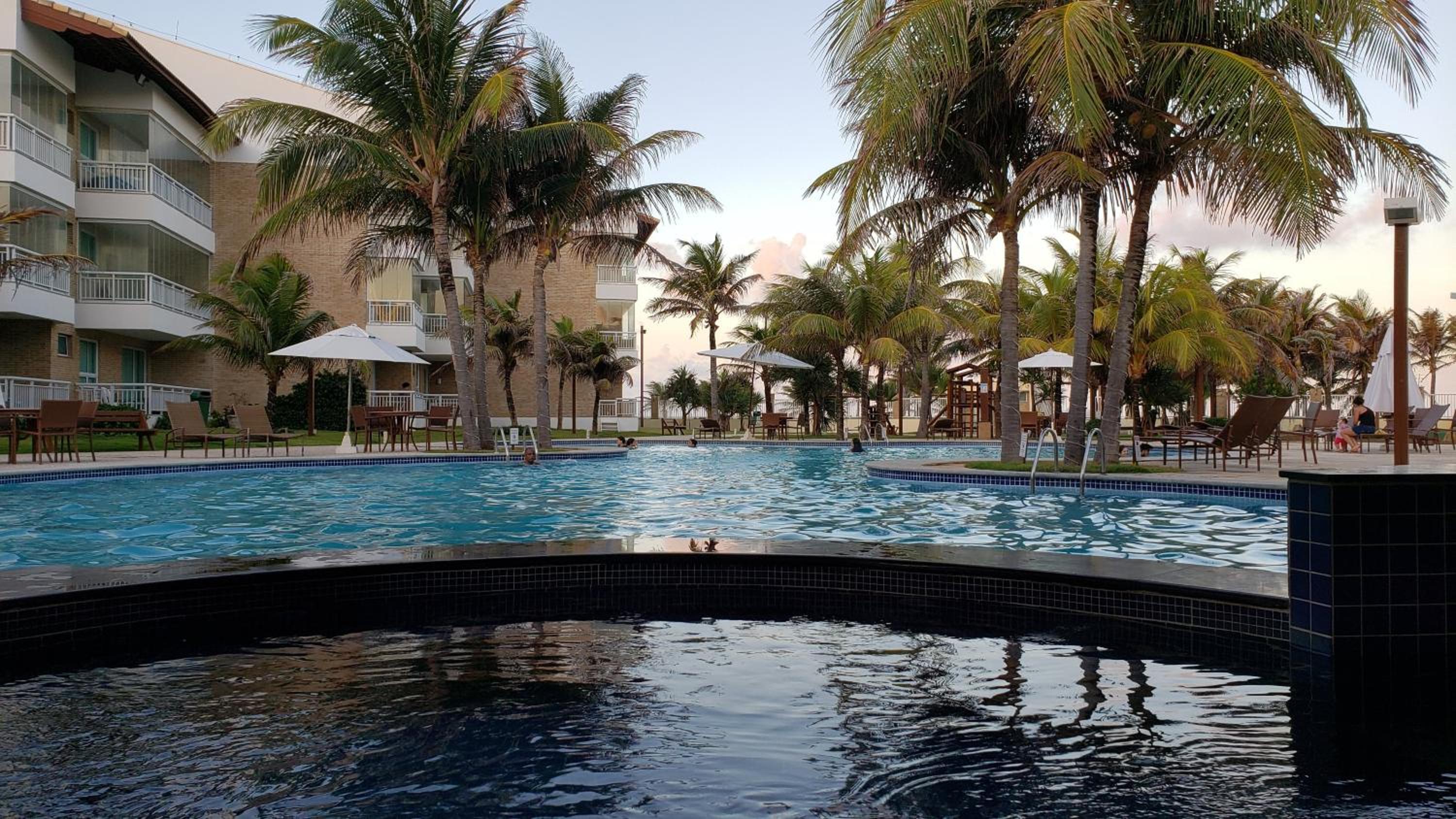 Paraíso das Dunas - Apartamento à beira mar com jacuzzi - Próximo ao Beach Park