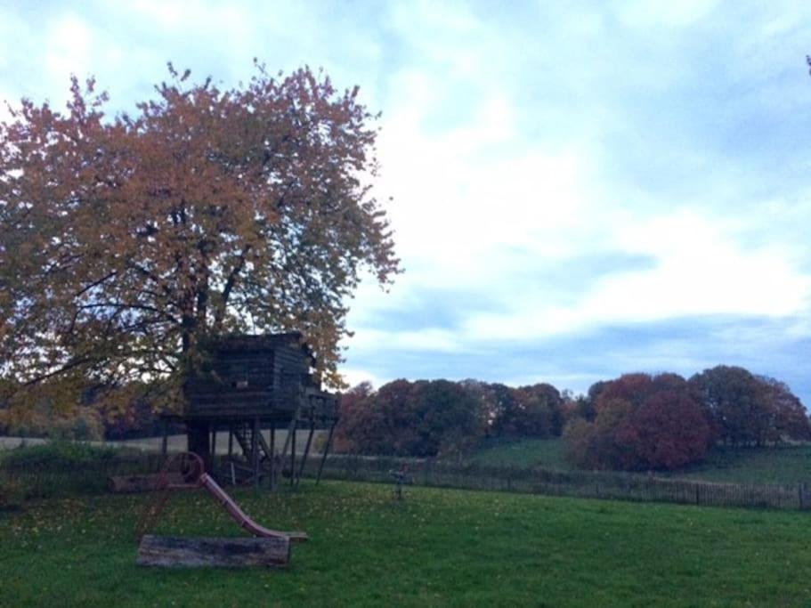 Gerestaureerde hoeve met zicht
