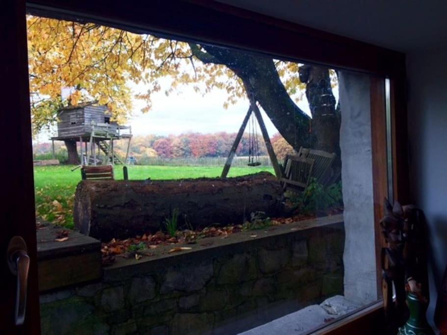 Gerestaureerde hoeve met zicht