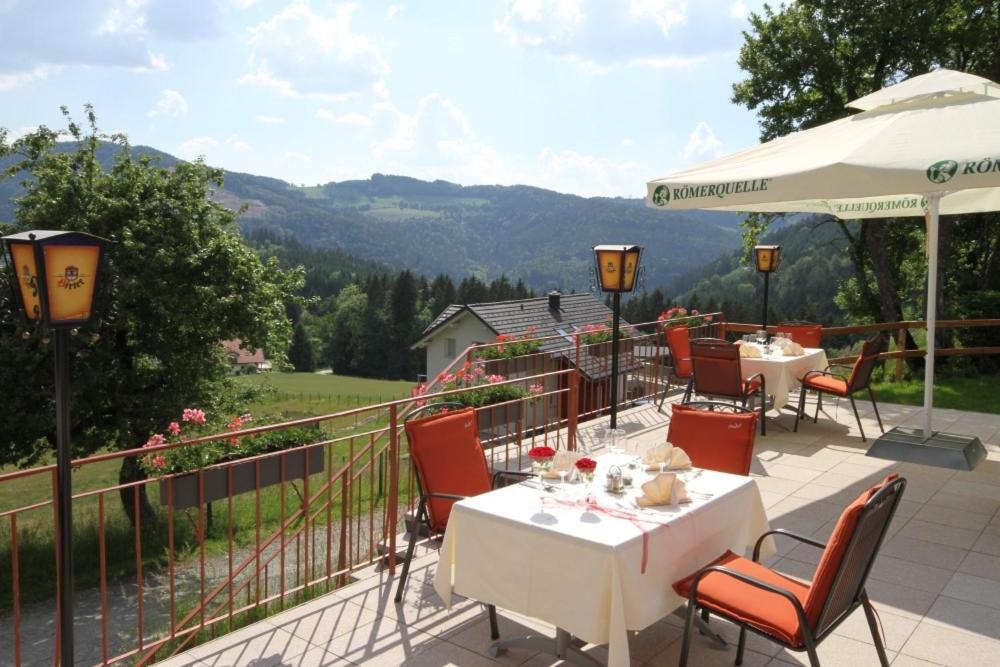 outdoor BBQ area