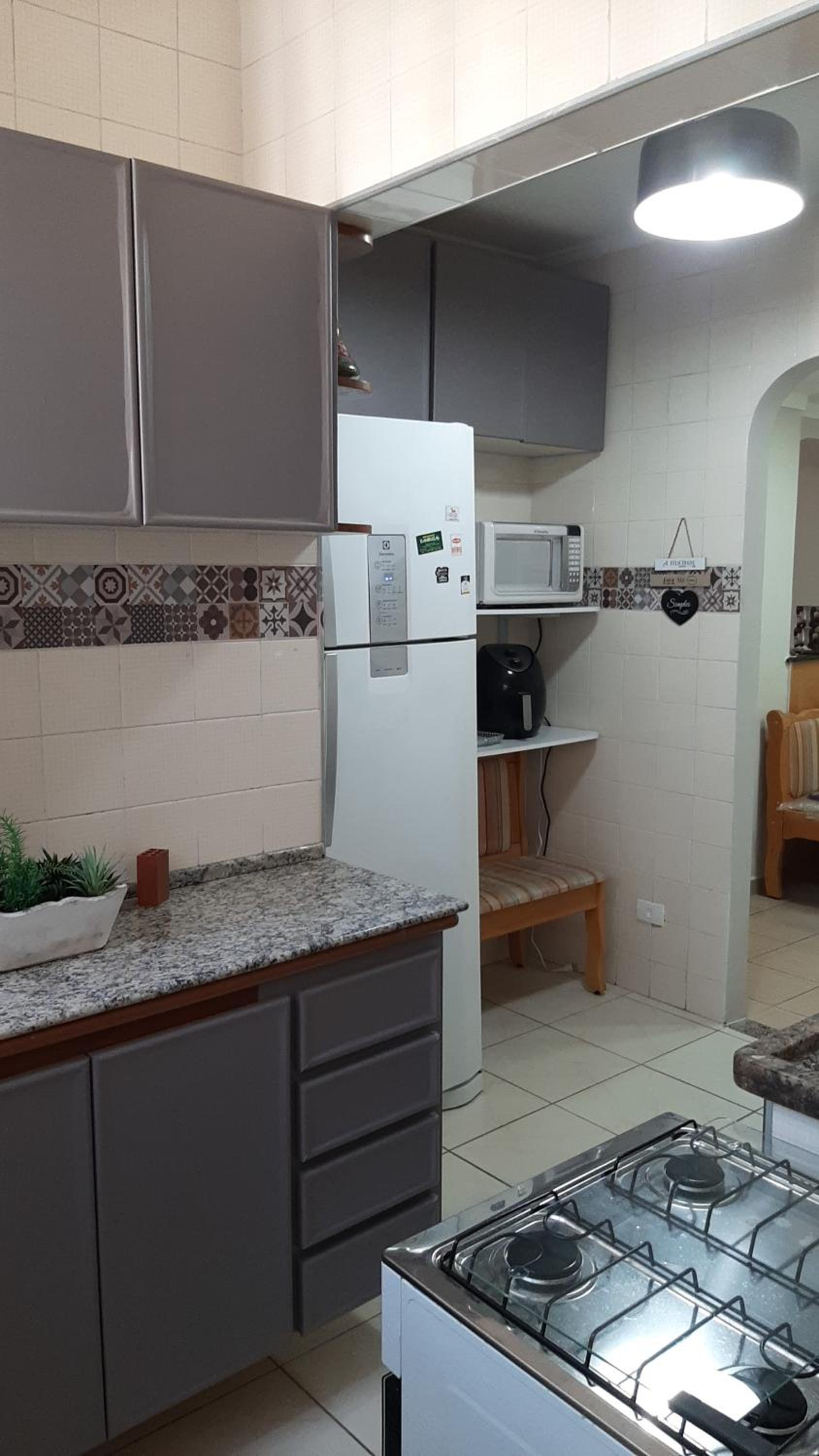 Apartamento Guarujá Pitangueiras 50 metros Praia/3 Dormitórios/Vista do Mar, Sol da manhã