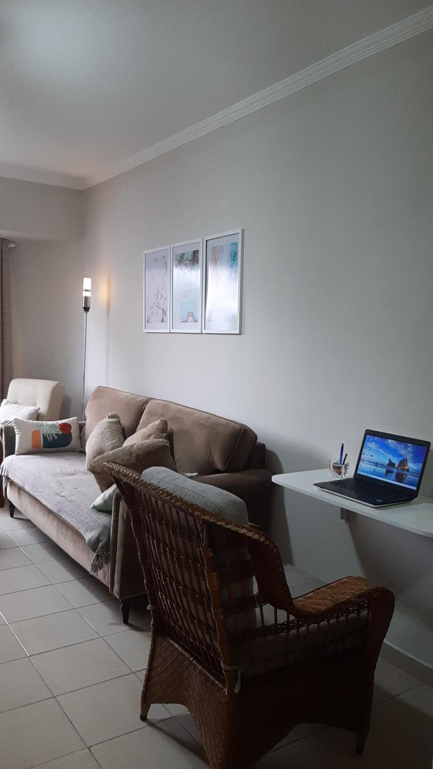 Apartamento Guarujá Pitangueiras 50 metros Praia/3 Dormitórios/Vista do Mar, Sol da manhã