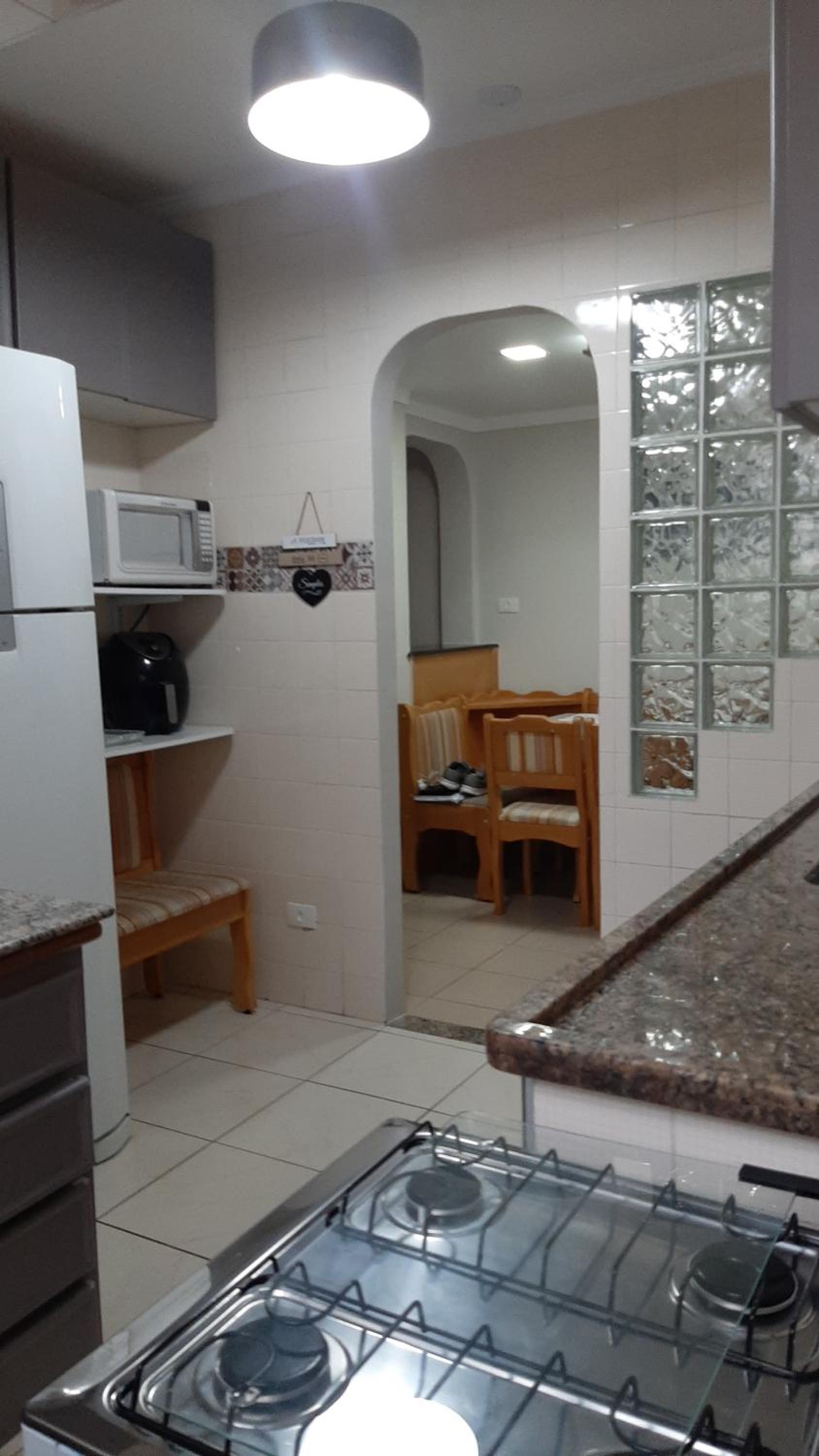 Apartamento Guarujá Pitangueiras 50 metros Praia/3 Dormitórios/Vista do Mar, Sol da manhã