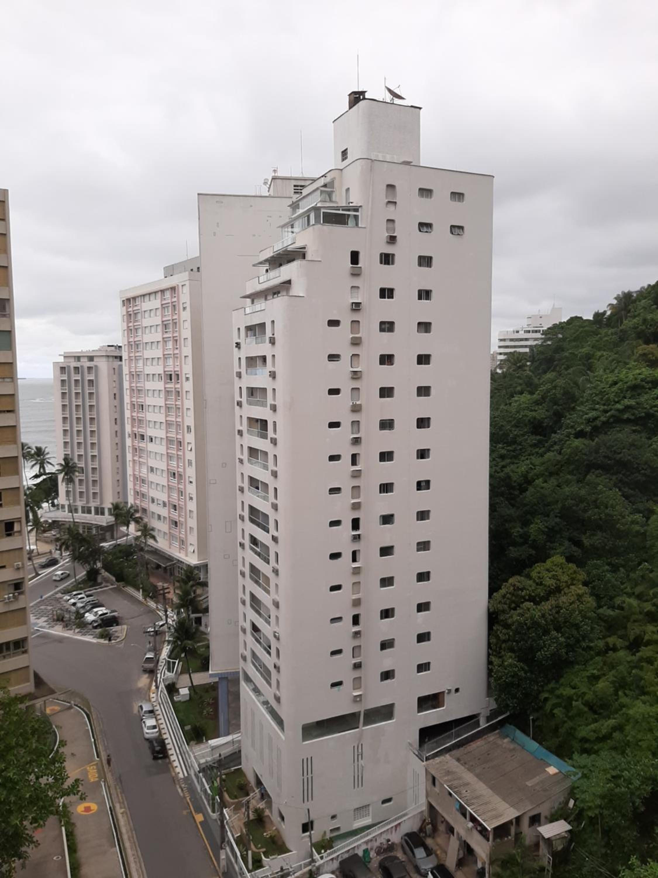 Apartamento Guarujá Pitangueiras 50 metros Praia/3 Dormitórios/Vista do Mar, Sol da manhã