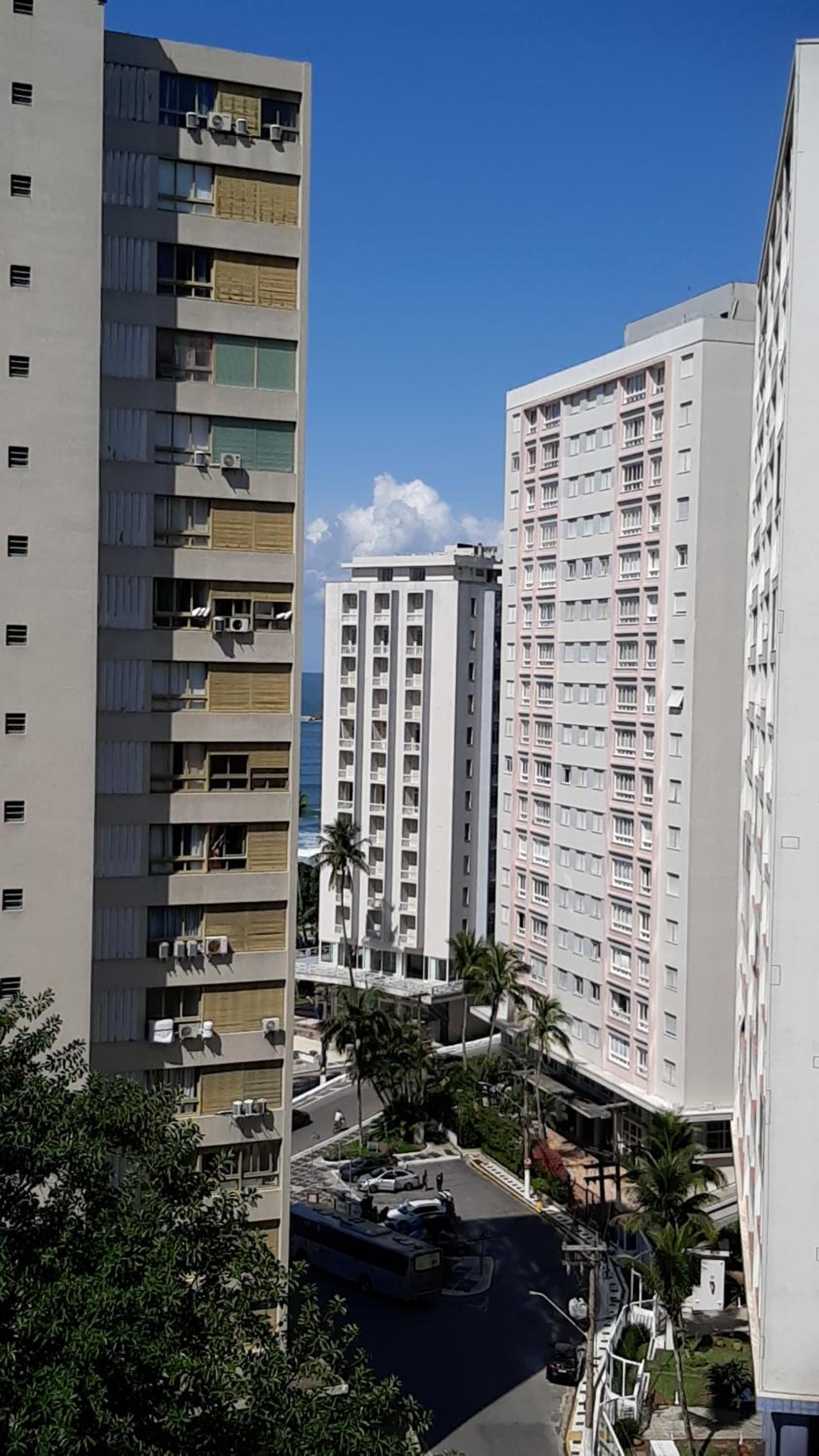 Apartamento Guarujá Pitangueiras 50 metros Praia/3 Dormitórios/Vista do Mar, Sol da manhã