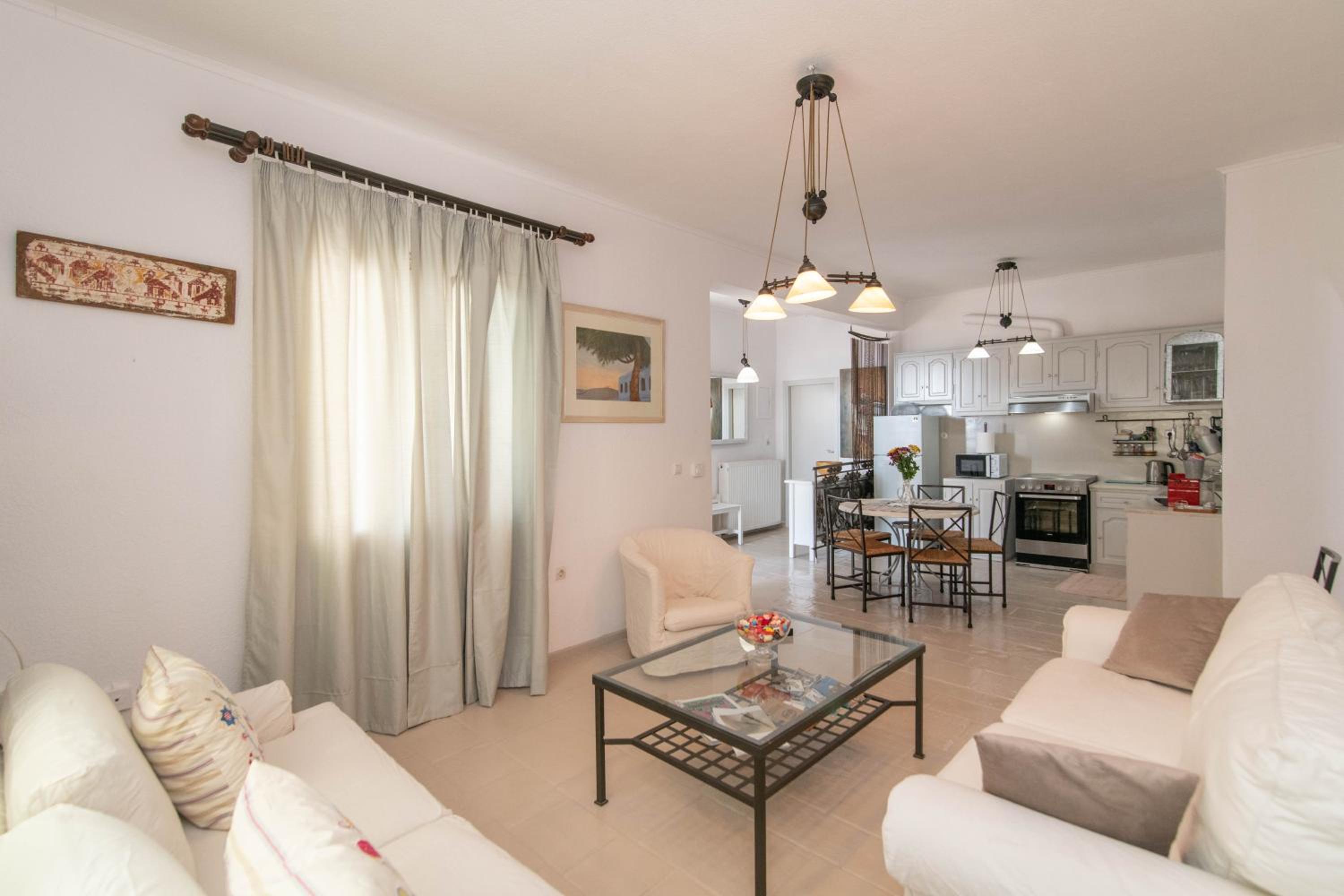 Villa with View of Agios Ioannis and Pool with Jacuzzi view 4