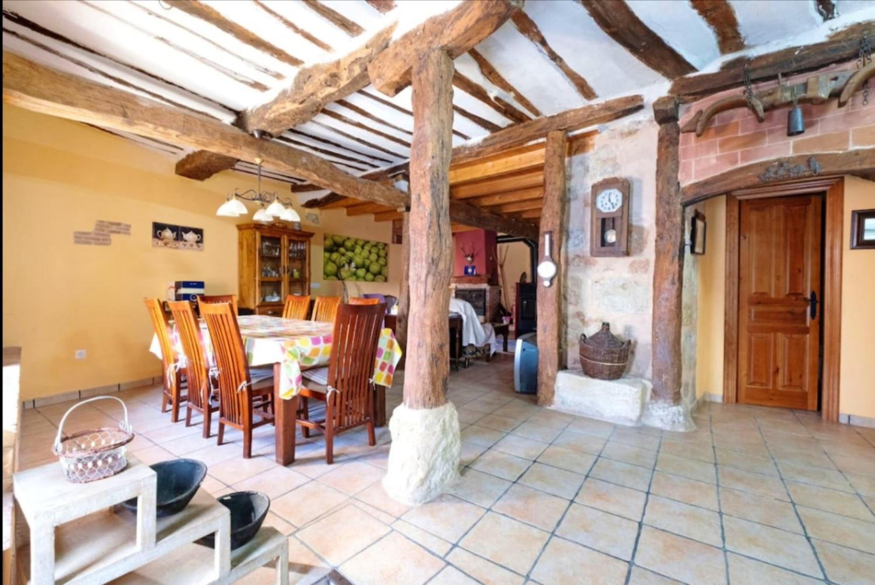 Spacious House in Llano de Bureba with Fireplace & Mountain View view 3
